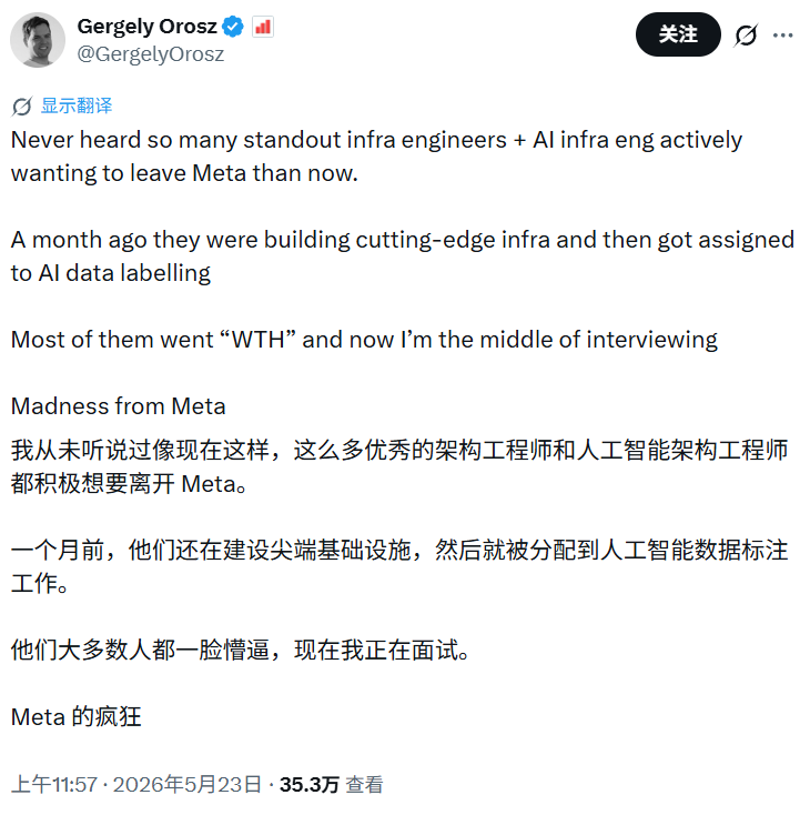 【Meta幸存者转岗危机】硅谷大厂AI时代组织扁平化变革