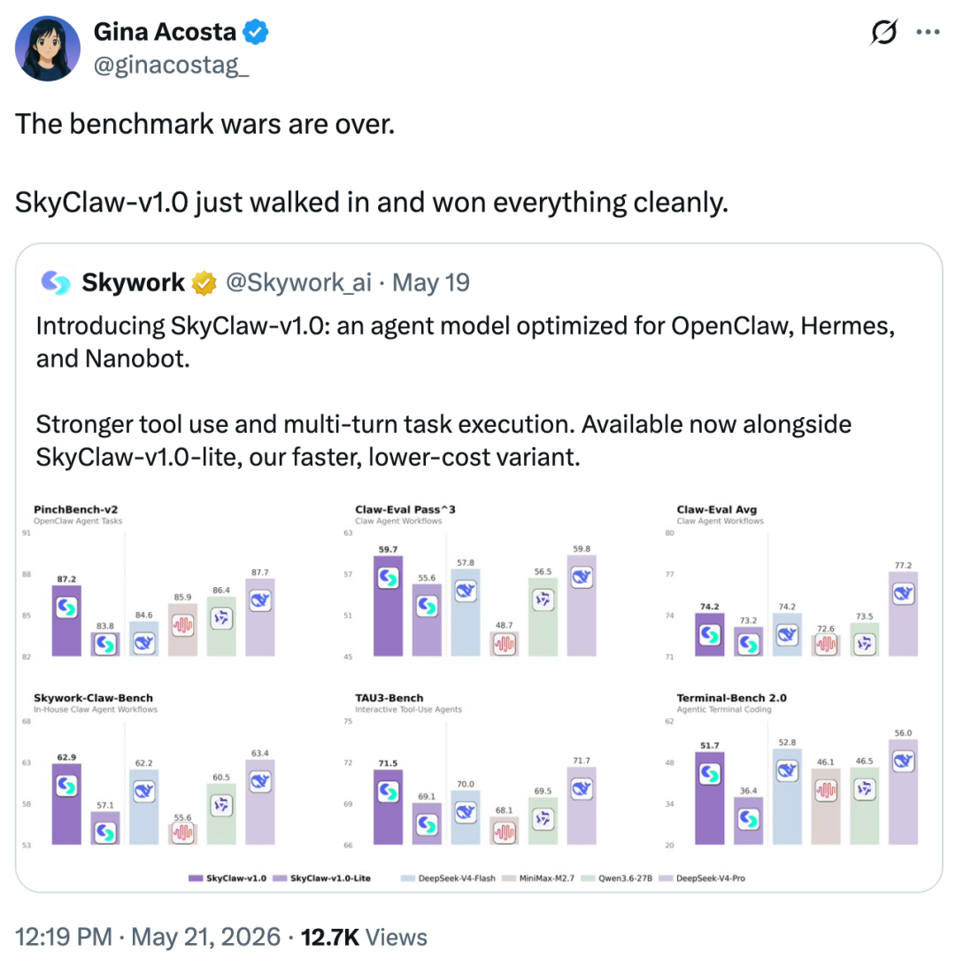 【限时免费】国产SkyClaw模型首发接入Agent实操攻略