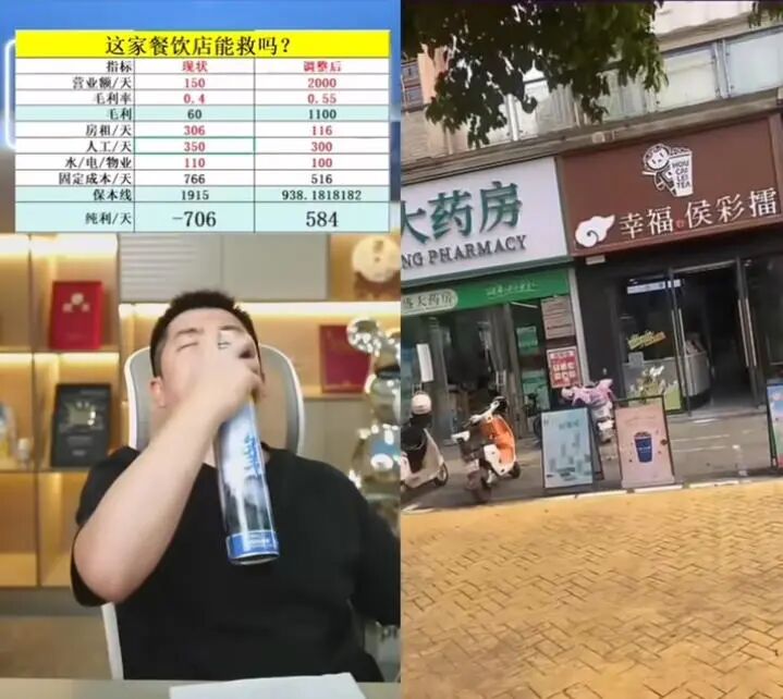 青岛二次元餐吧和上海V披萨店为何打动勇哥破产直播