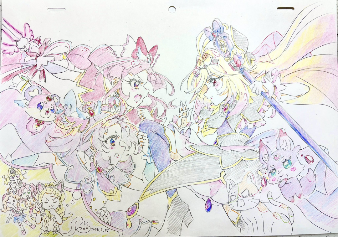 【时钟暗示与少女革命致敬】Wonderful光之美少女第16话细节深扒