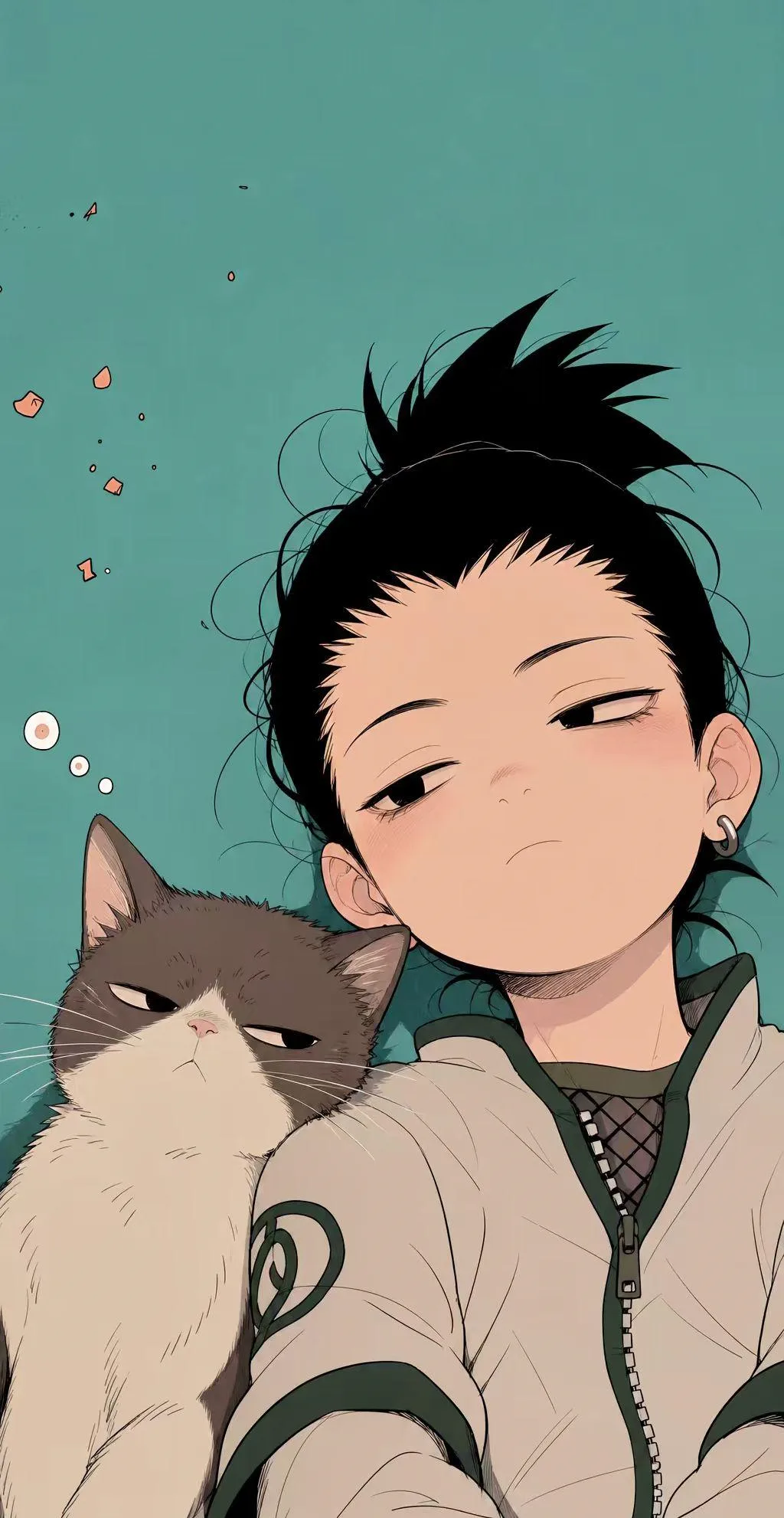 火影慵懒猫咪手机壁纸18张合集