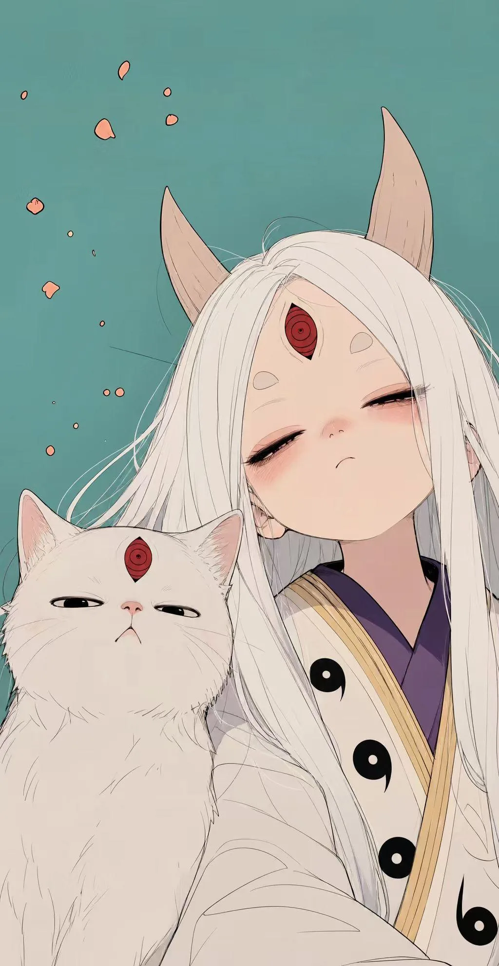 火影慵懒猫咪手机壁纸18张合集