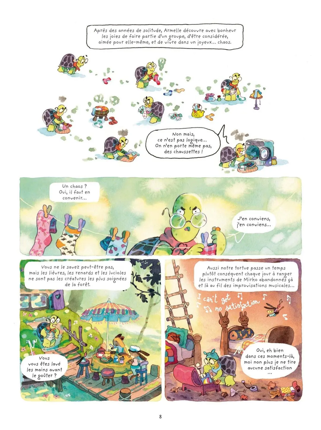 奇幻治愈法漫《阿梅尔与米尔科》漫画推荐 - ACGFav