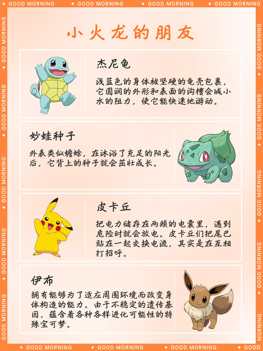 小火龙属性、招式大全 | 神奇宝贝初代火系萌宠图鉴