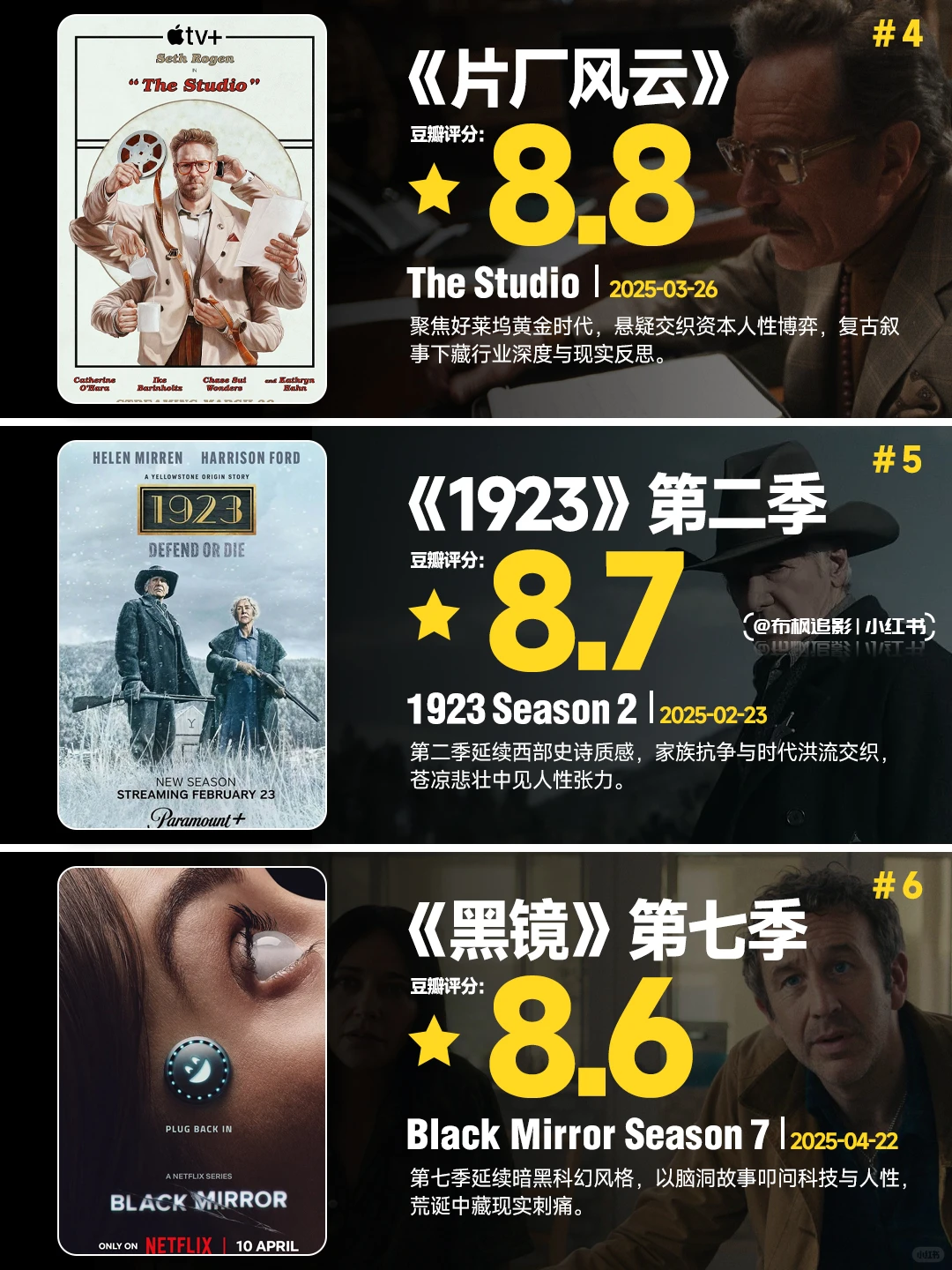 12部豆瓣高分美剧推荐：近期开播均分9.2，剧荒终结者 - ACGFav