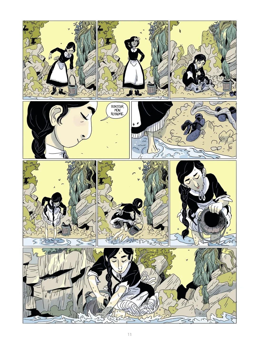悬疑冒险法漫《塞勒姆的女孩》漫画推荐 - ACGFav