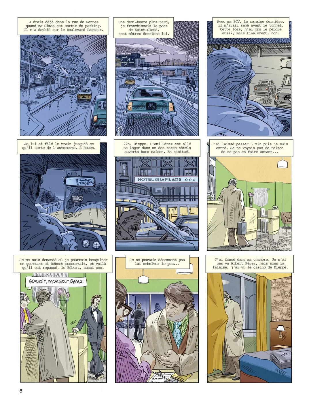 法国悬疑惊悚漫画《白骨森森》推荐：侦探欧仁·塔尔蓬的黑暗调查 - ACGFav