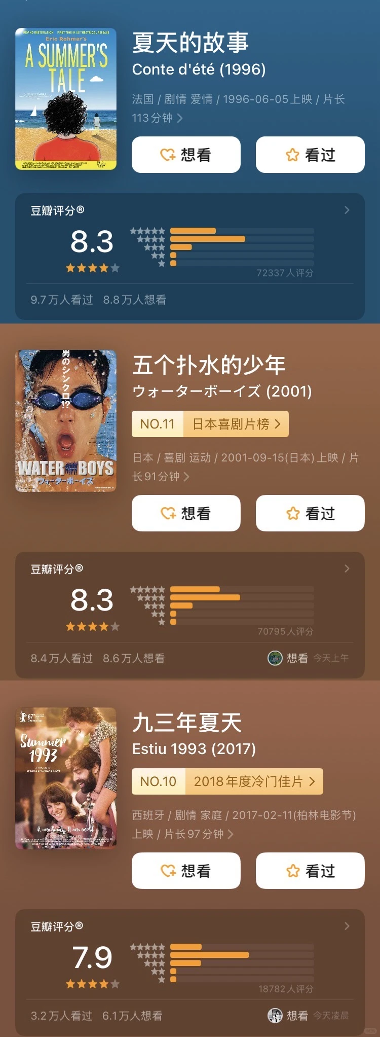 9部夏日电影，带你体验不同维度的夏天🍉