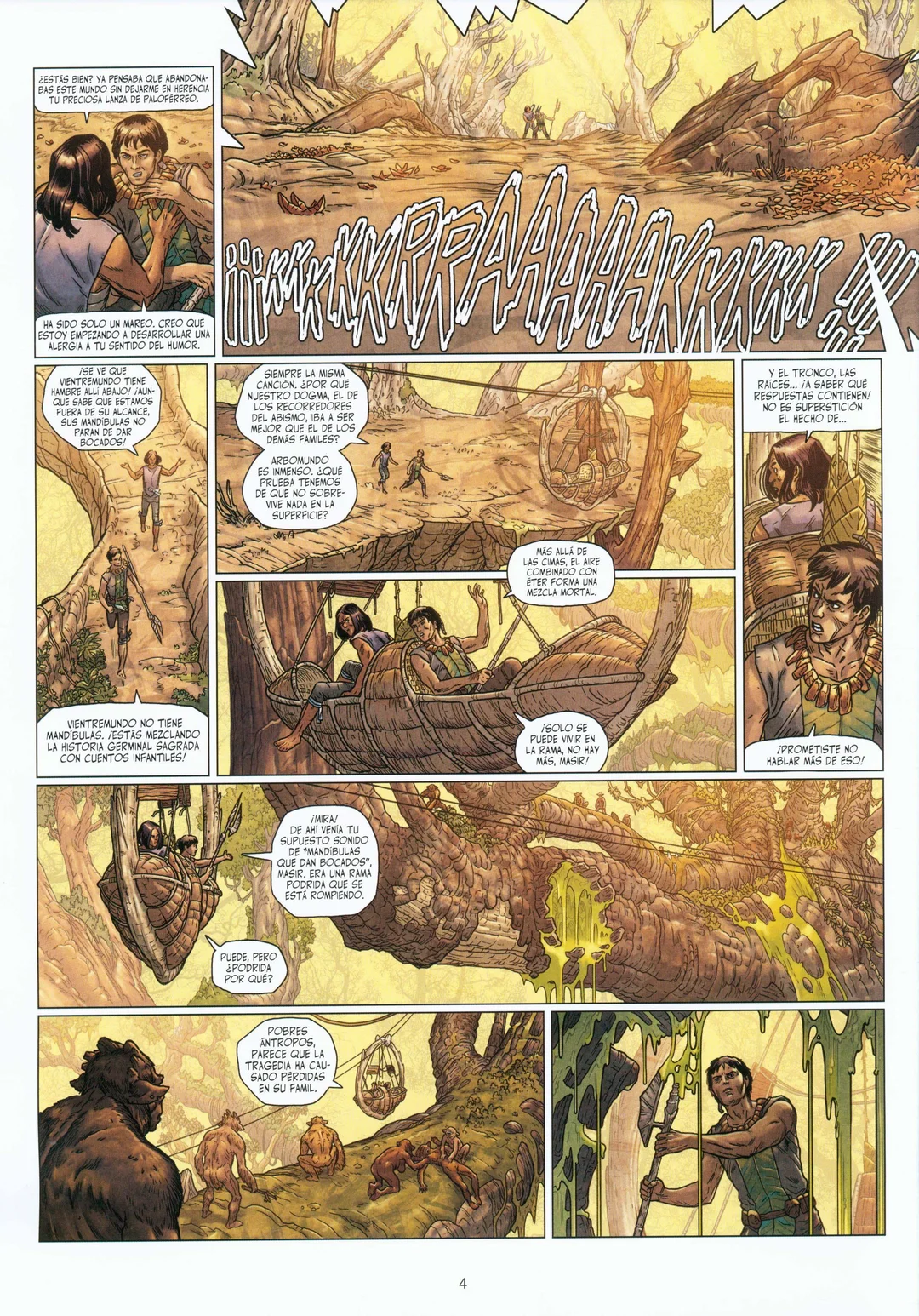 西班牙语奇幻漫画《树液猎人》：绿色朋克冒险巨作 - ACGFav