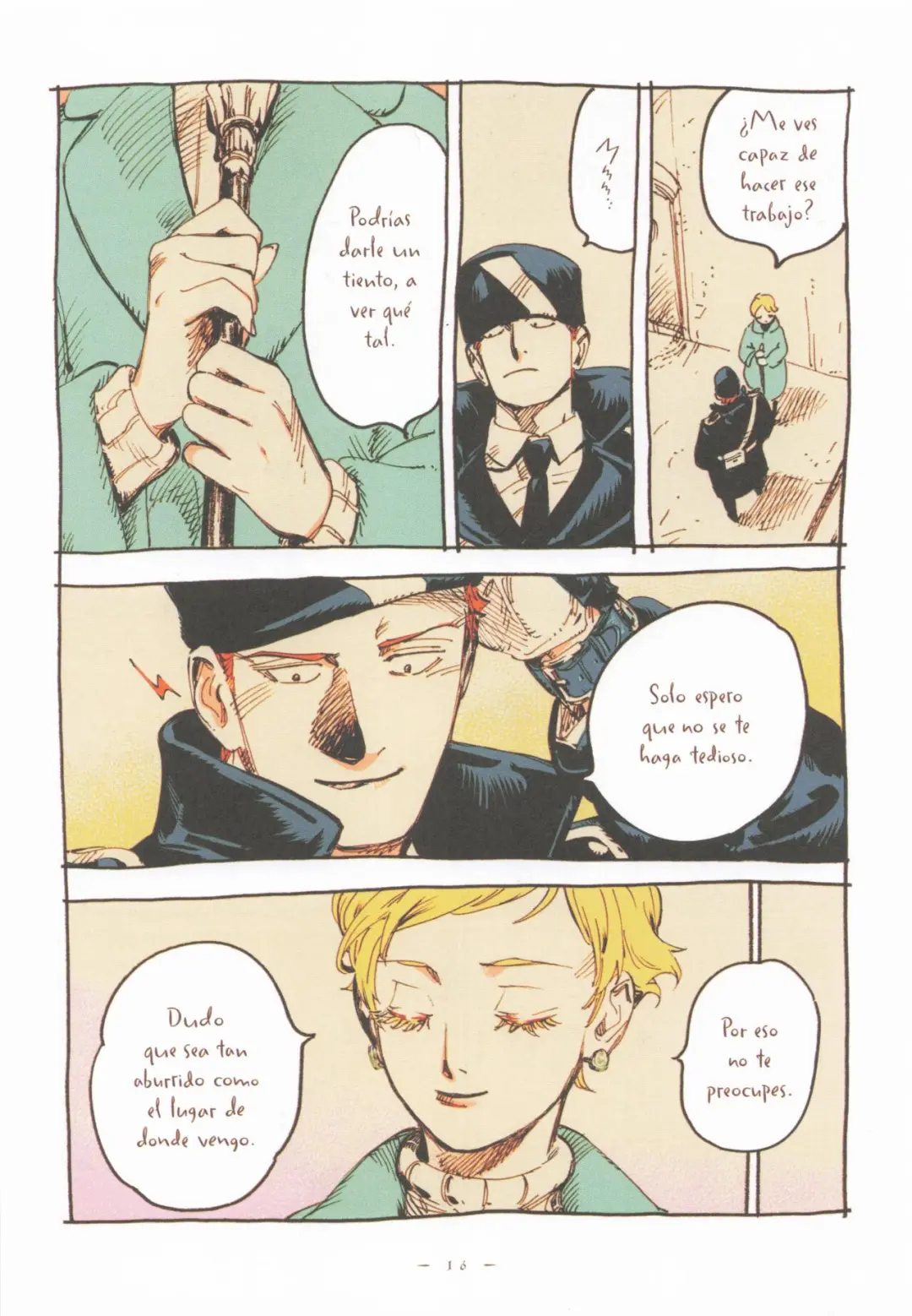 全彩浪漫漫画《面纱》中文版引进：复古恋曲与西班牙语魅力 - ACGFav