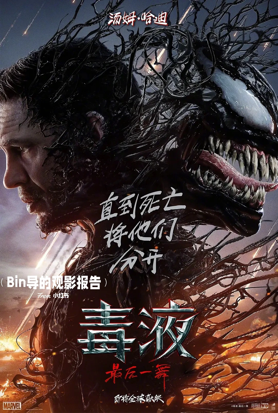 《毒液3：最后一舞》定档10月25日，预告解析与角色科普 - ACGFav