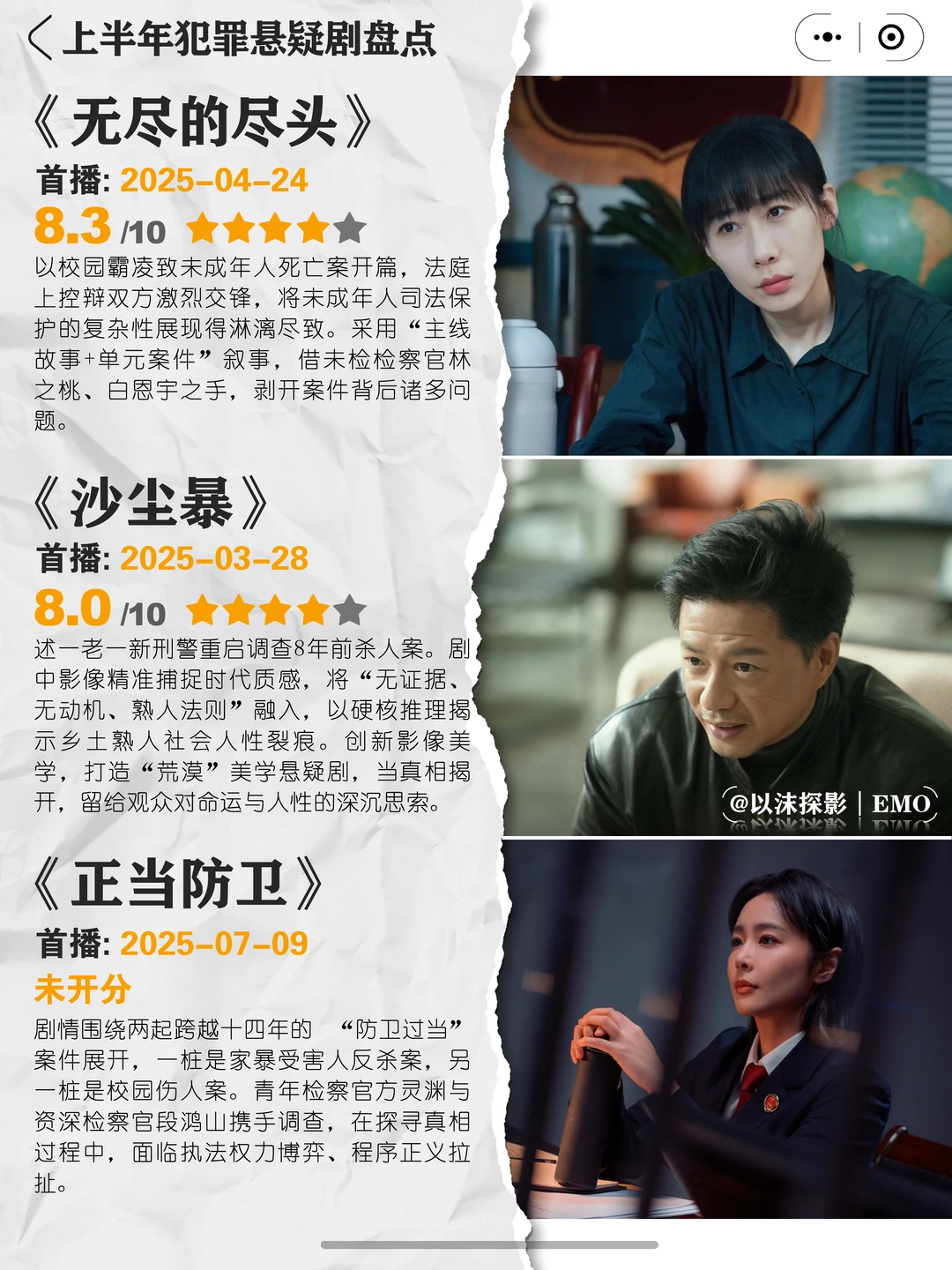 2025上半年悬疑犯罪剧集推荐：高分剧集盘点 - ACGFav
