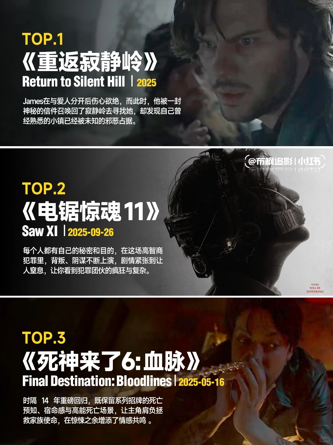 2025海外恐怖片推荐丨招魂4、电锯惊魂11等12部新片前瞻 - ACGFav