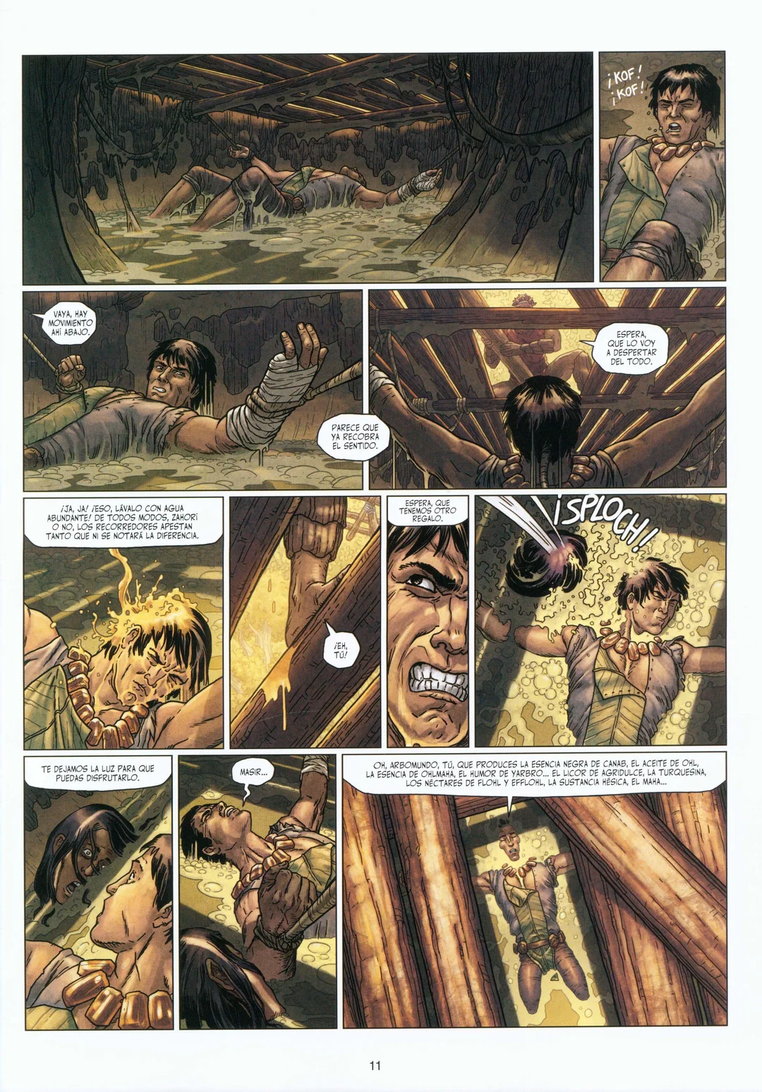 西班牙语奇幻漫画《树液猎人》：绿色朋克冒险巨作 - ACGFav