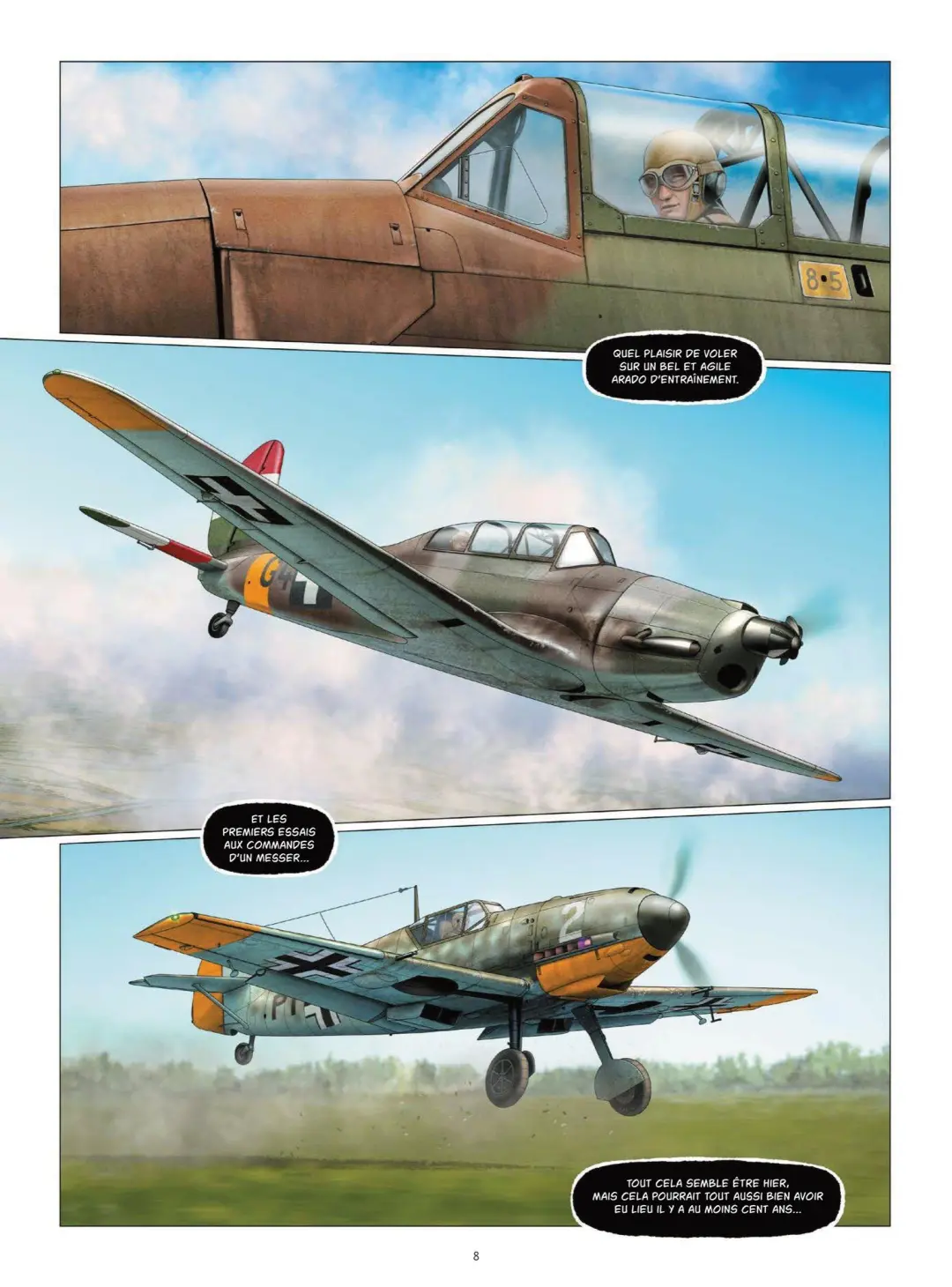 法国漫画《注定灭亡的美洲狮》：二战匈牙利空战秘史漫画化