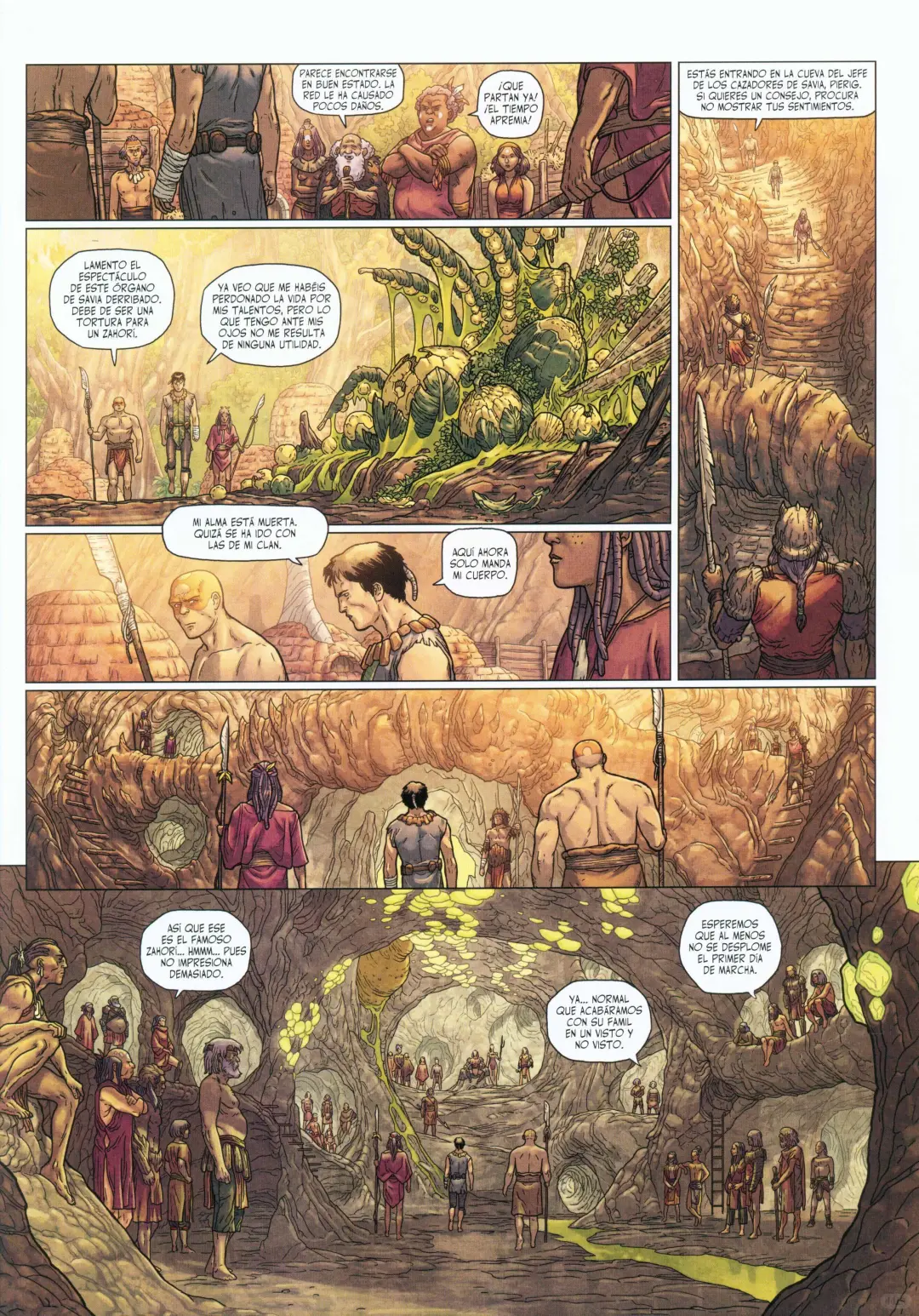 西班牙语奇幻漫画《树液猎人》：绿色朋克冒险巨作 - ACGFav