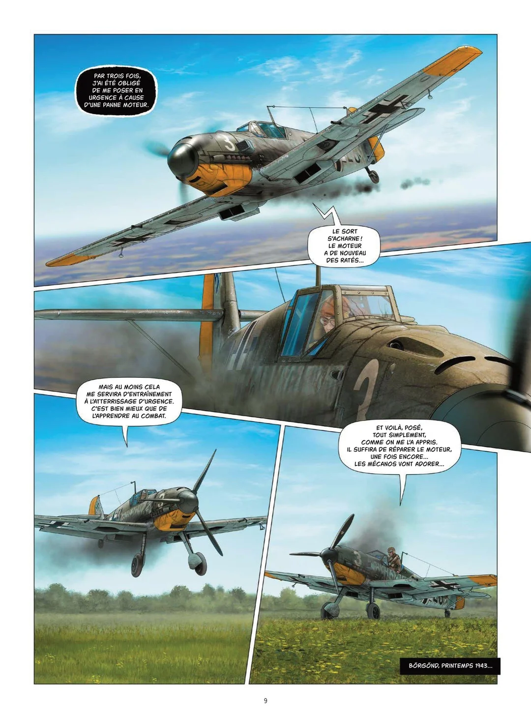法国漫画《注定灭亡的美洲狮》：二战匈牙利空战秘史漫画化