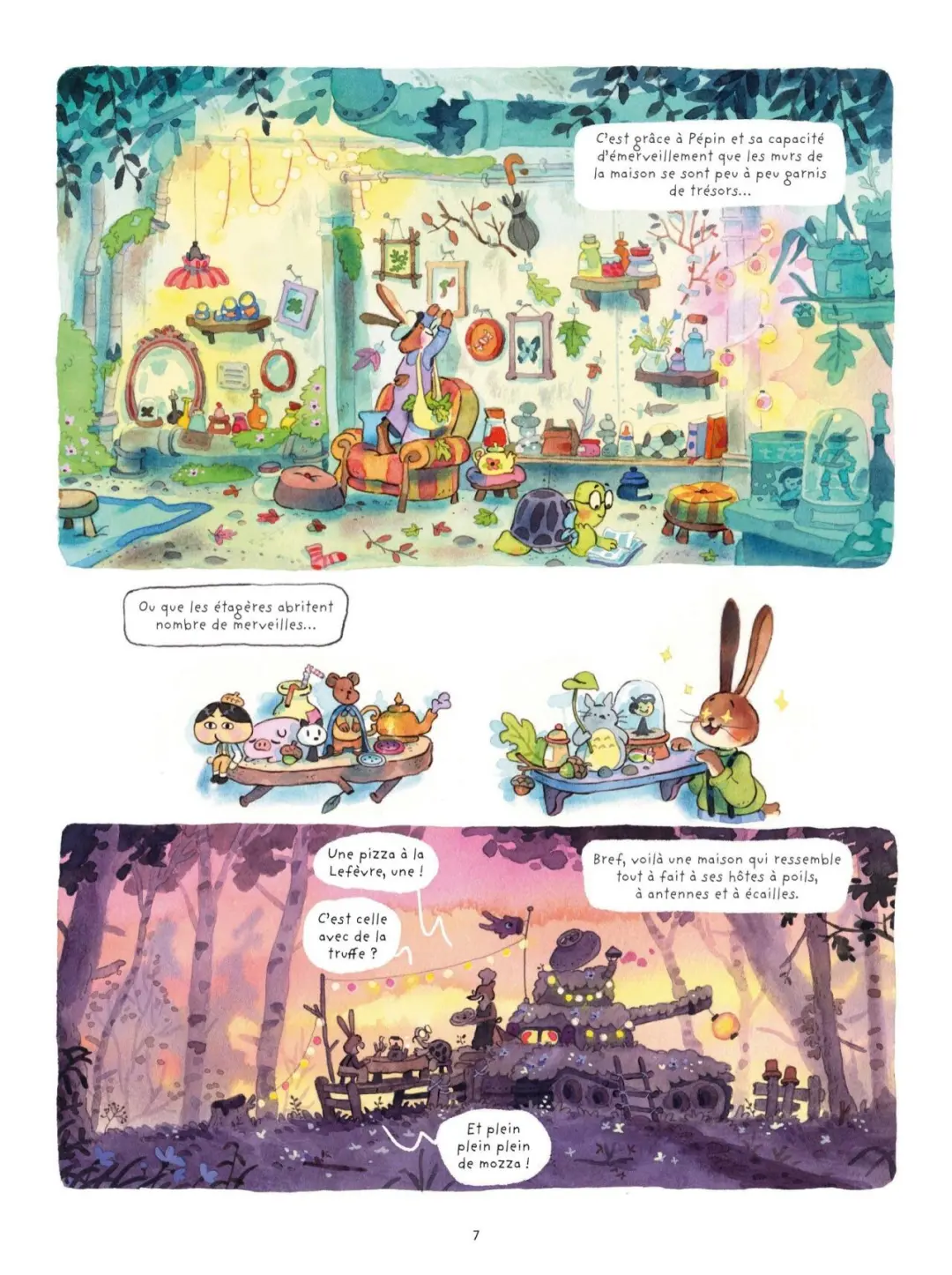 奇幻治愈法漫《阿梅尔与米尔科》漫画推荐 - ACGFav