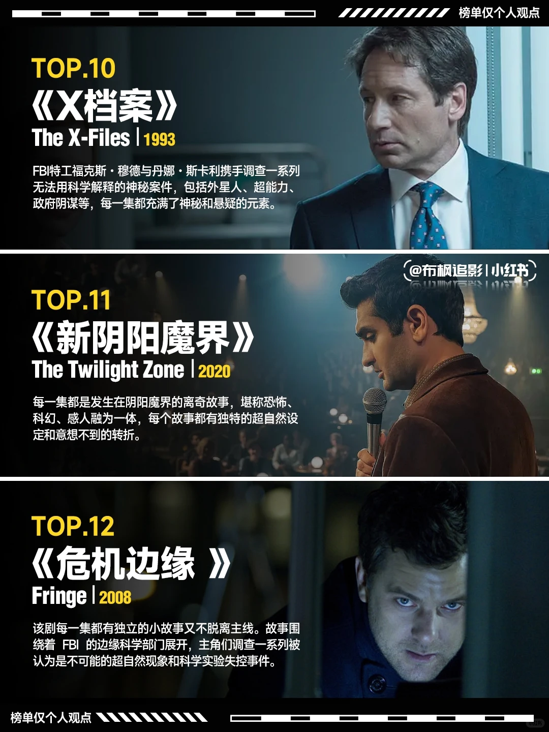 悬疑惊悚剧推荐：15部一集一个超自然谜案的单元剧 - ACGFav