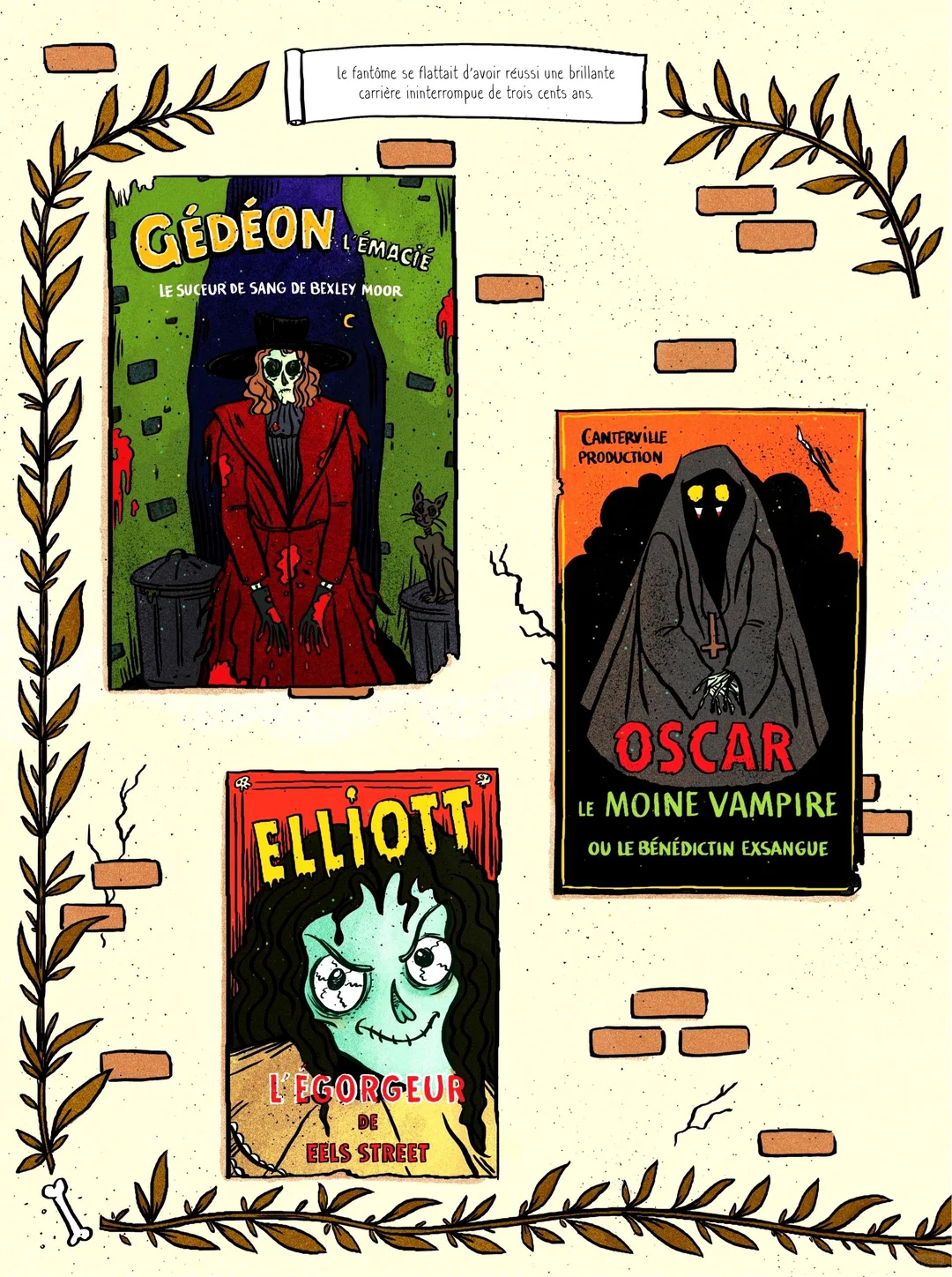 法漫《坎特维尔幽灵》奇幻悬疑漫画推荐:当鬼魂被孩子吓哭