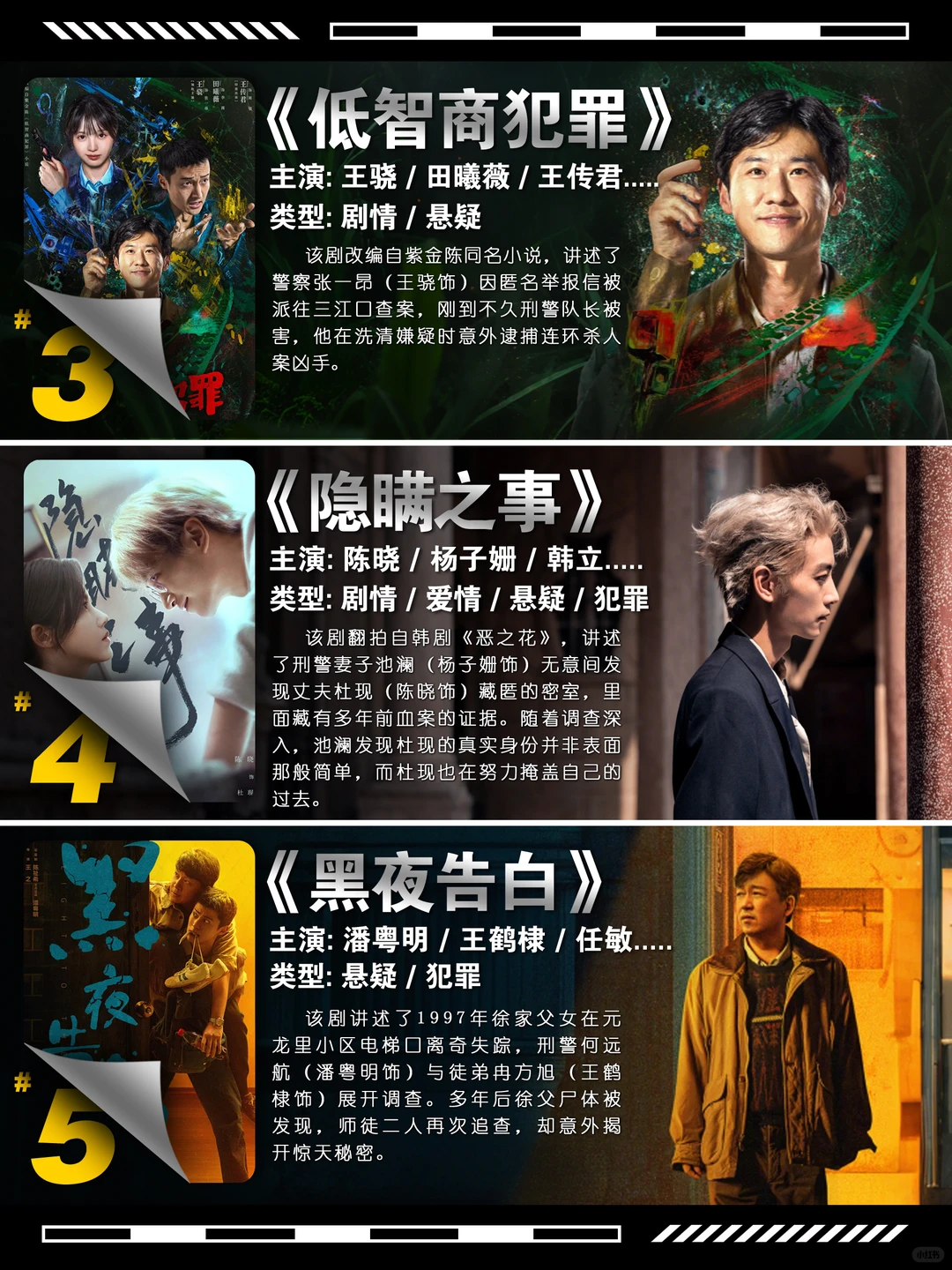 2025年17部豆瓣高分犯罪悬疑剧推荐，拯救周末片荒 - ACGFav