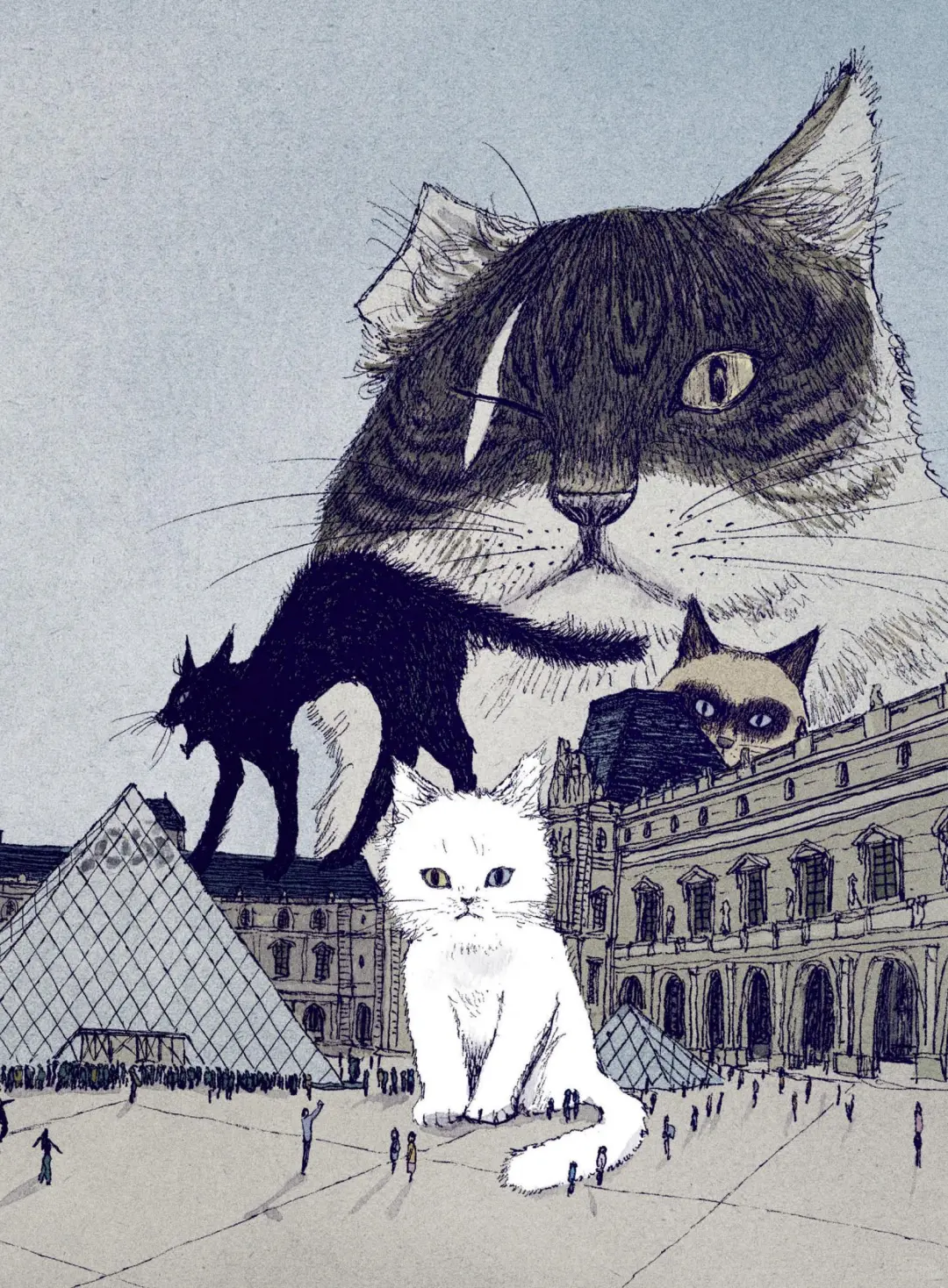 法漫推荐《卢浮宫的猫》：穿梭画境的奇幻悬疑大作