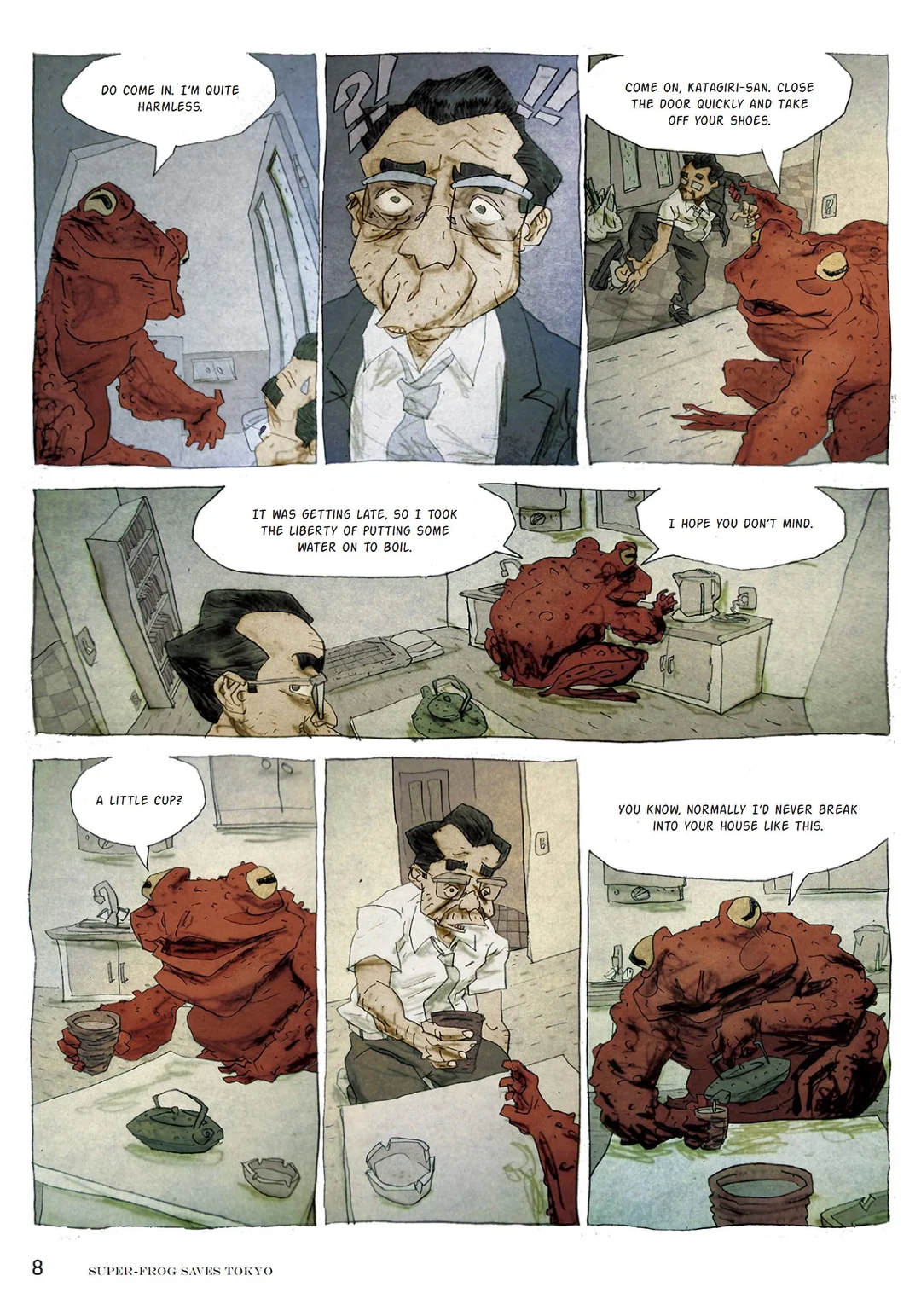 村上春树短篇首度图像化！奇幻悬疑漫画《村上春树故事集》深度解读 - ACGFav