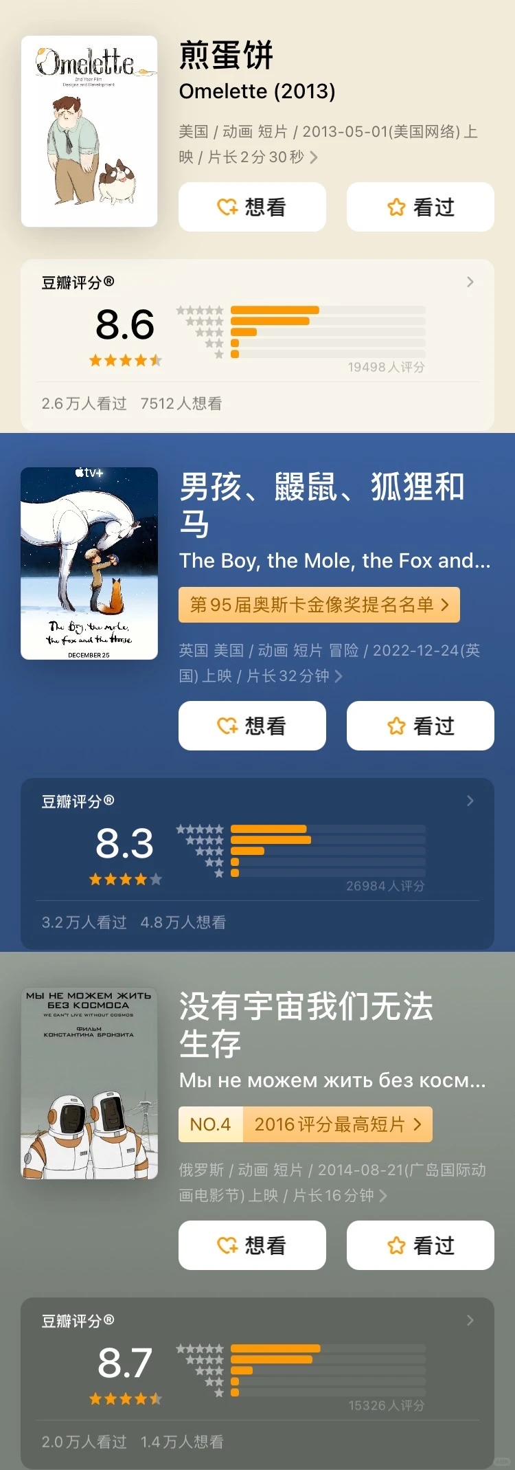 9部必看治愈系动画短片