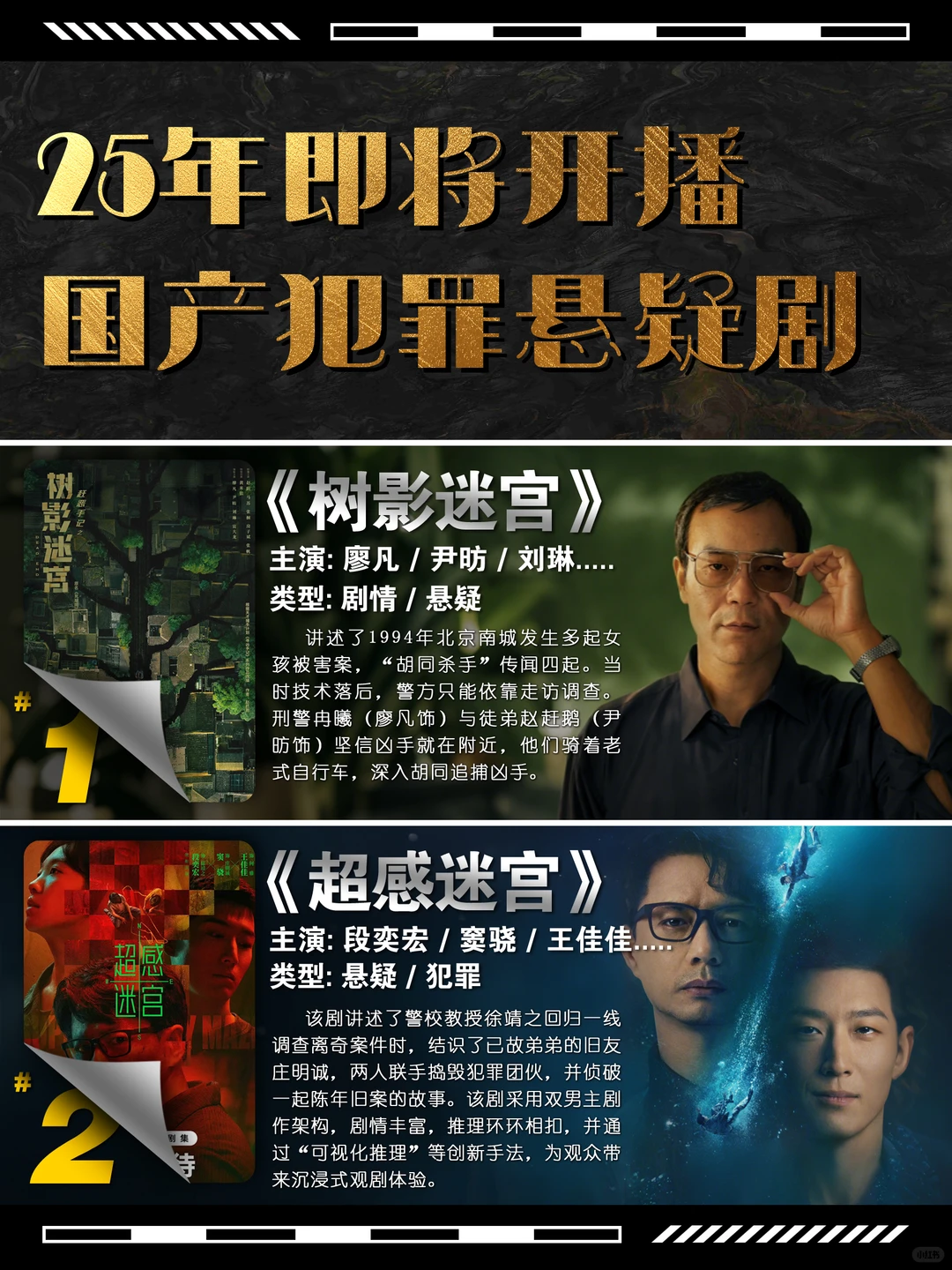 2025年17部豆瓣高分犯罪悬疑剧推荐，拯救周末片荒 - ACGFav