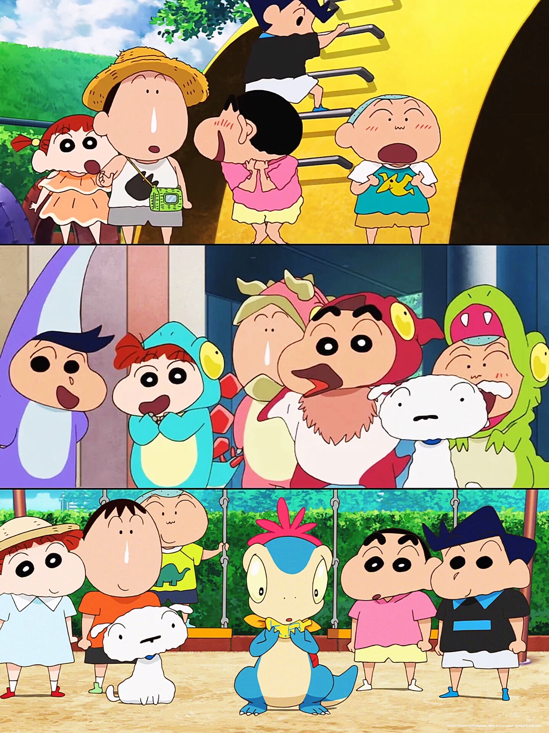 蜡笔小新剧场版《我们的恐龙日记》：春日部防卫队与小恐龙的暖心冒险