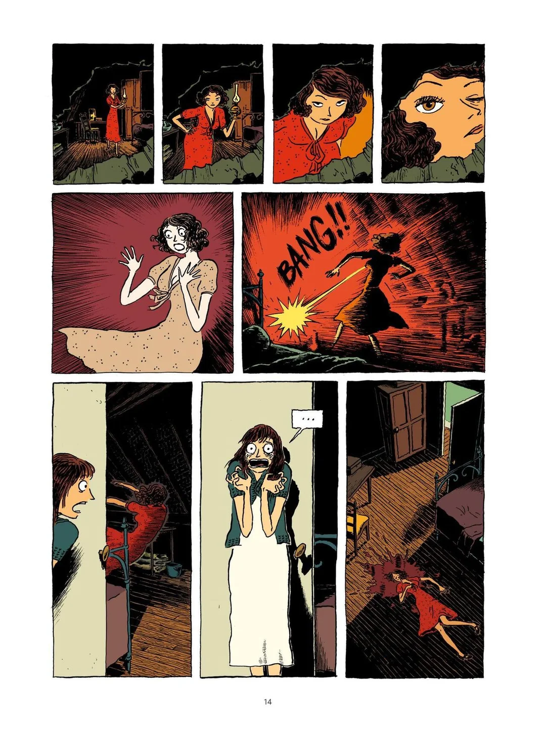 于贝尔遗作《莫碰小姐》深度解析：复古惊悚悬疑漫画推荐 - ACGFav