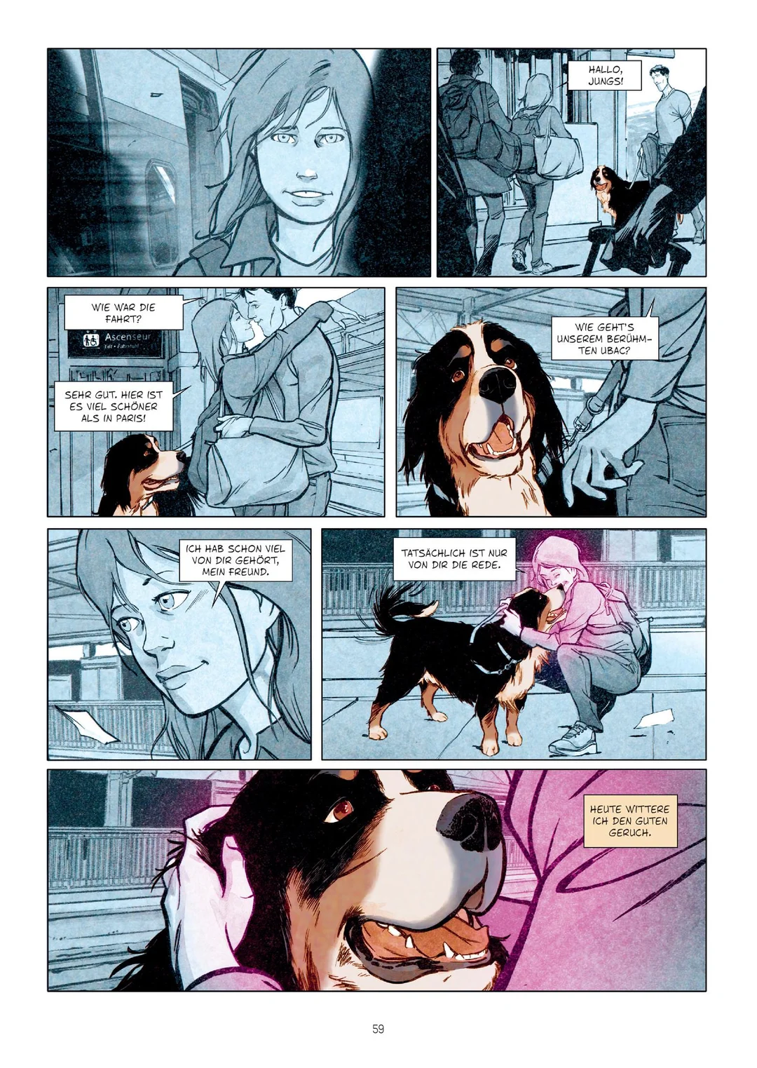 德语治愈漫画《雨后余息》：一首关于爱与失去的生命赞歌 - ACGFav