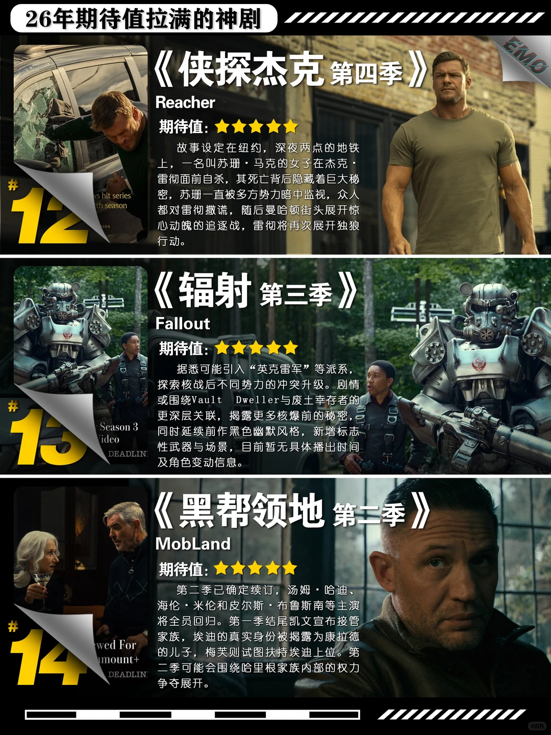 2026年必看神剧终极前瞻！奇幻史诗终章、动画巅峰续作引爆年度期待