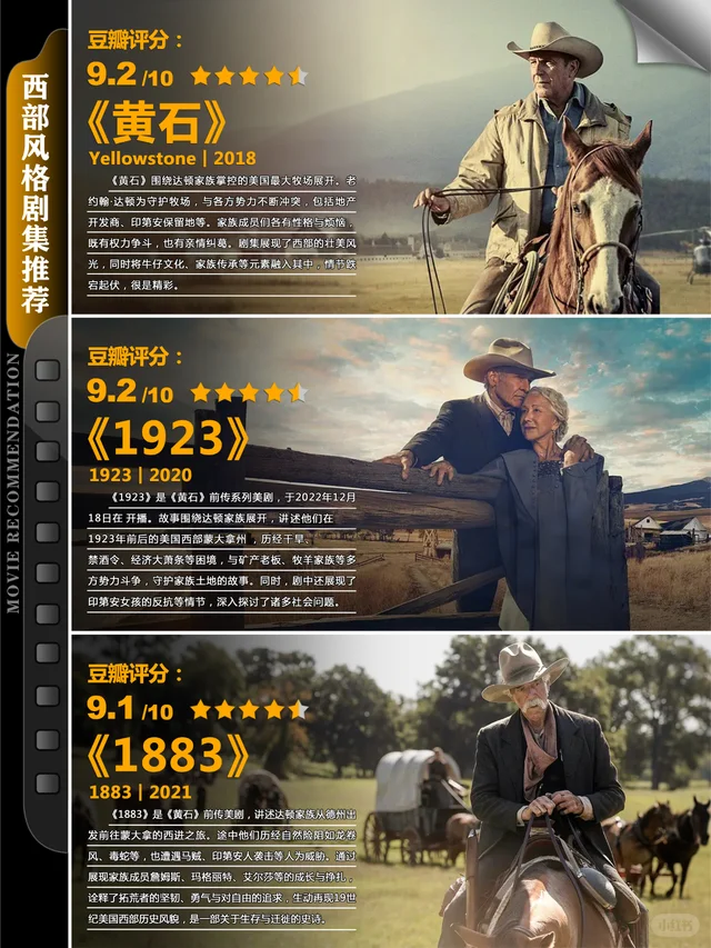西部剧迷必藏！12部豆瓣9分+神级西部美剧深度盘点 - ACGFav