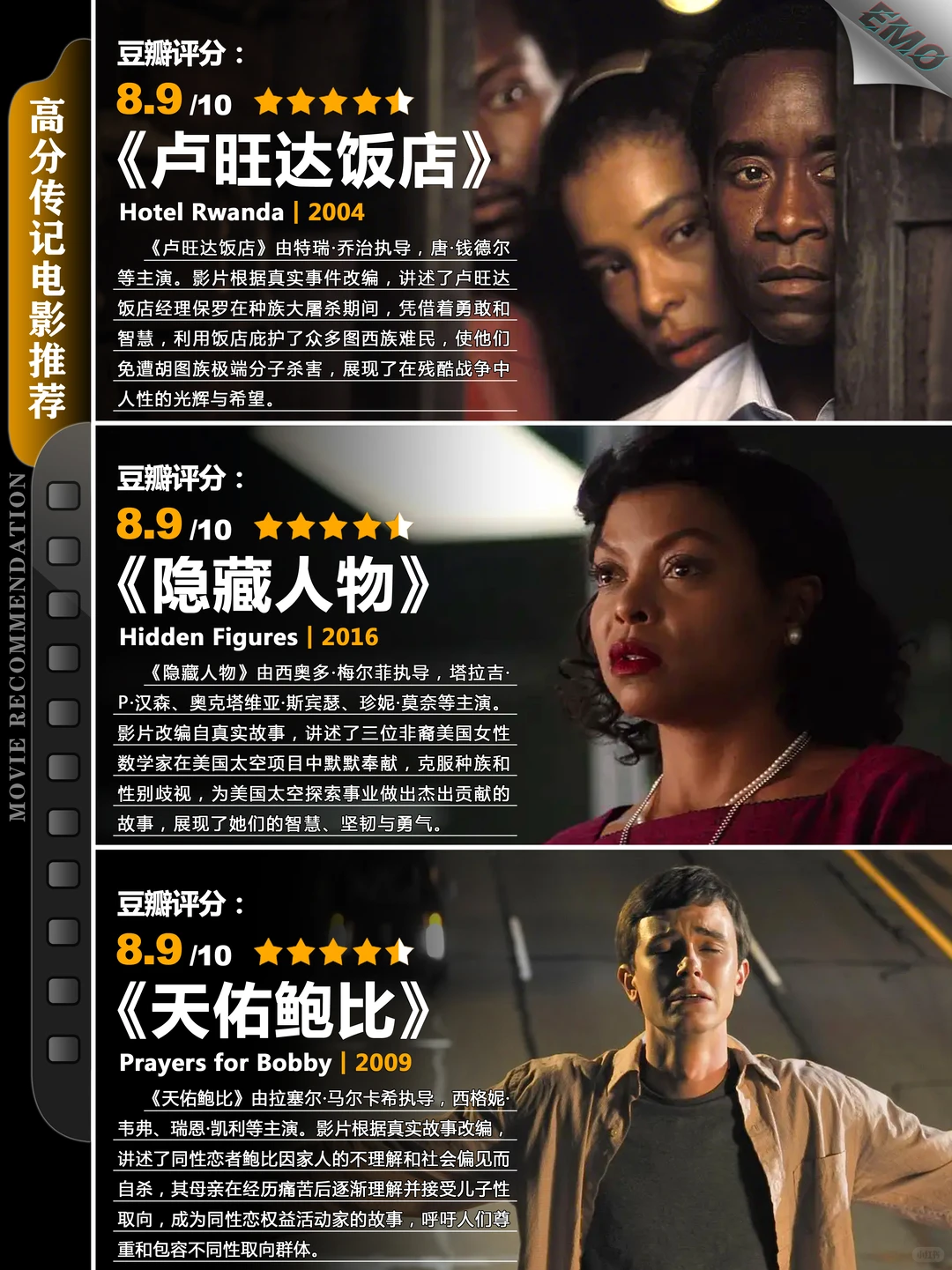15部高分传记电影推荐：豆瓣9分以上真实故事改编精选 - ACGFav
