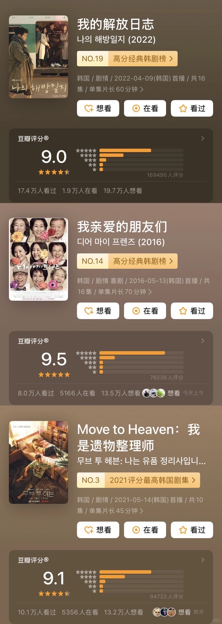 拒绝内耗的9部治愈系韩剧：在光影中寻找温暖与力量