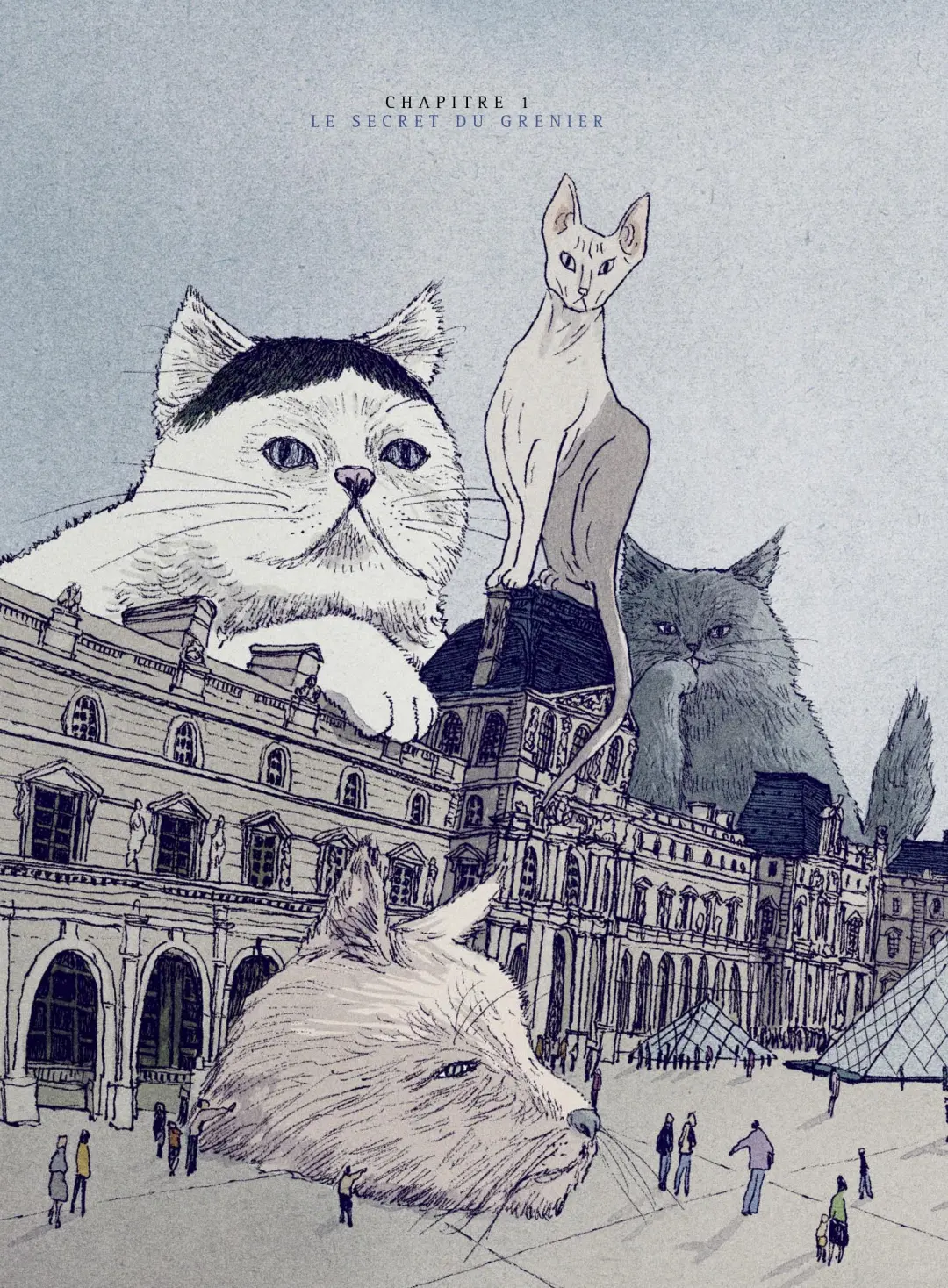 法漫推荐《卢浮宫的猫》：穿梭画境的奇幻悬疑大作