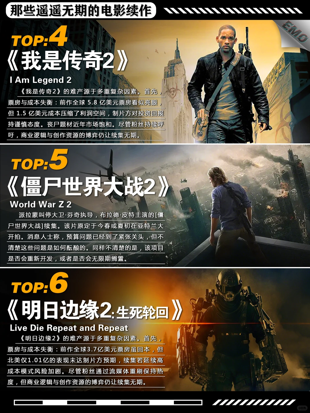 盘点那些半路夭折的电影续作：从第十区到魁拔 - ACGFav