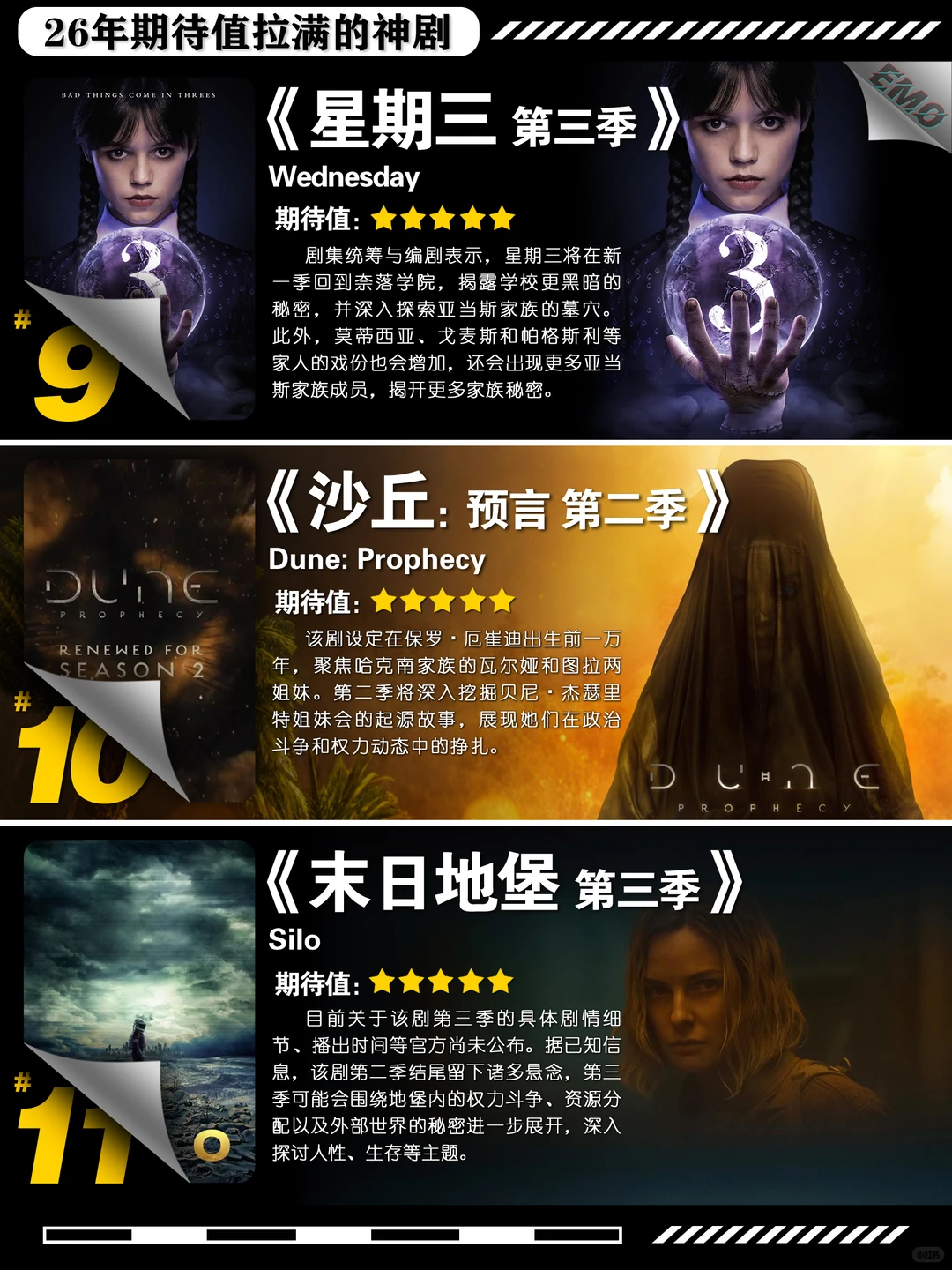 2026年必看神剧前瞻推荐 - ACGFav