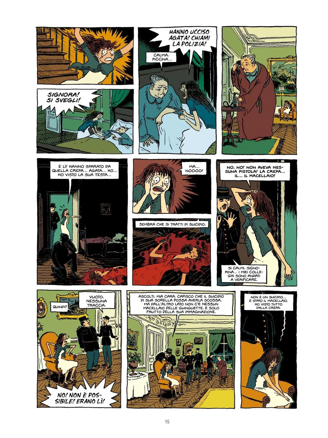 于贝尔遗作《莫碰小姐》深度解析：复古惊悚悬疑漫画推荐 - ACGFav
