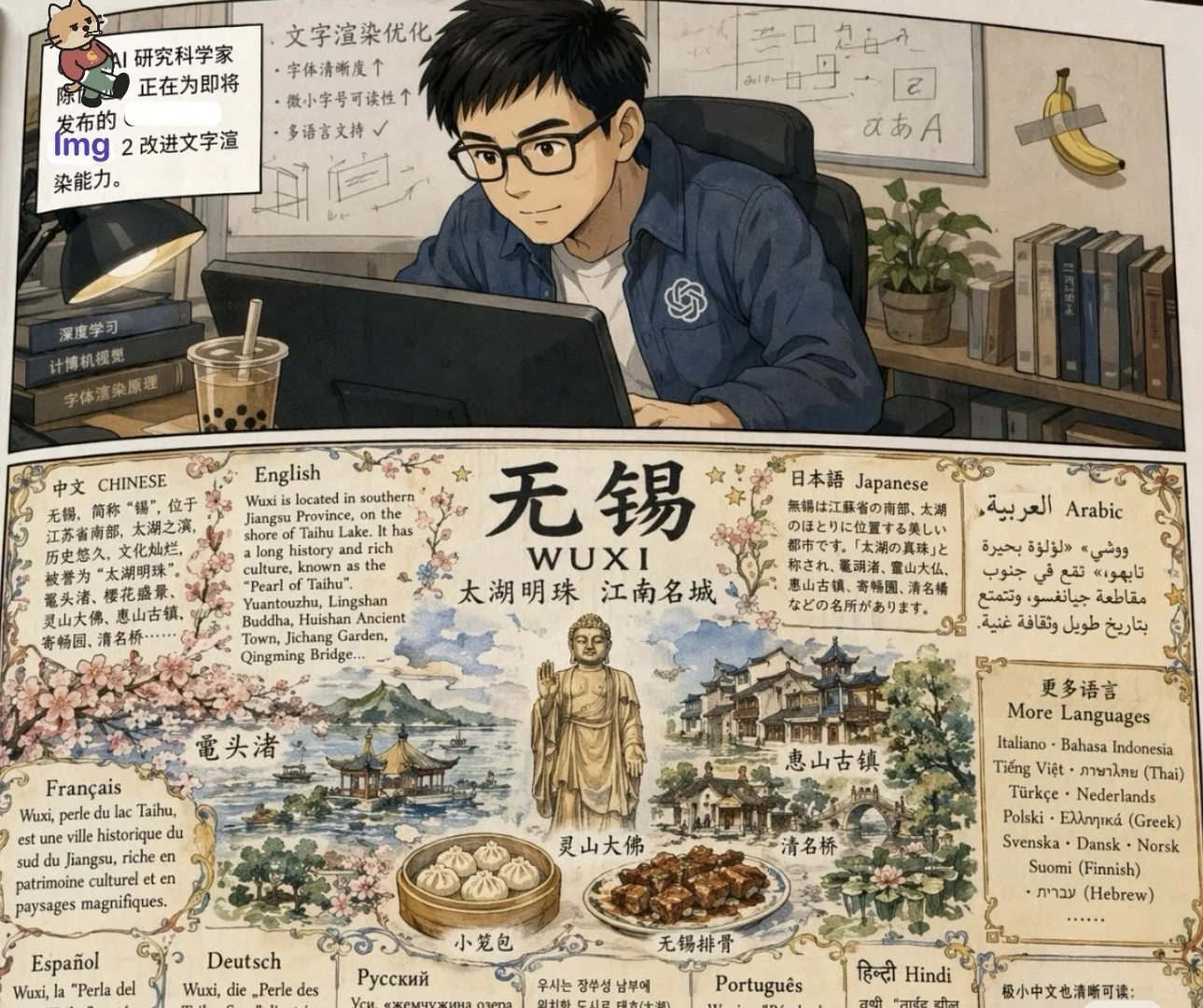 OpenAI研究员知乎揭秘Img 2训练，中文生成能力为何断层领先