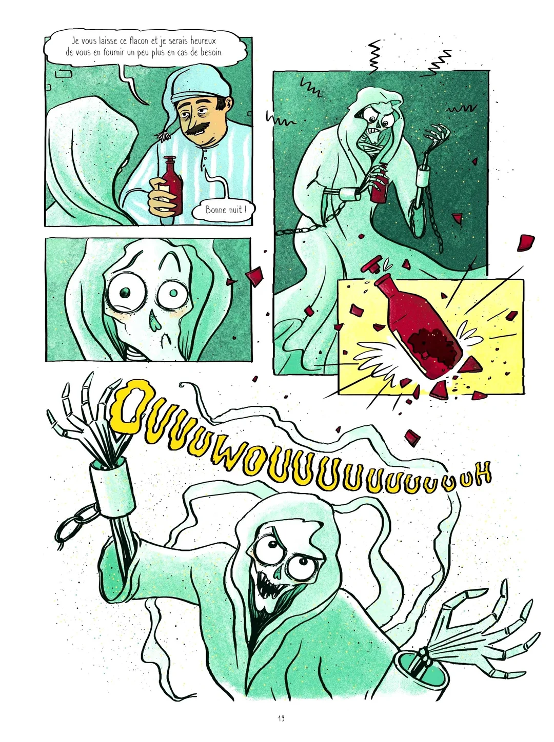 法漫《坎特维尔幽灵》奇幻悬疑漫画推荐:当鬼魂被孩子吓哭