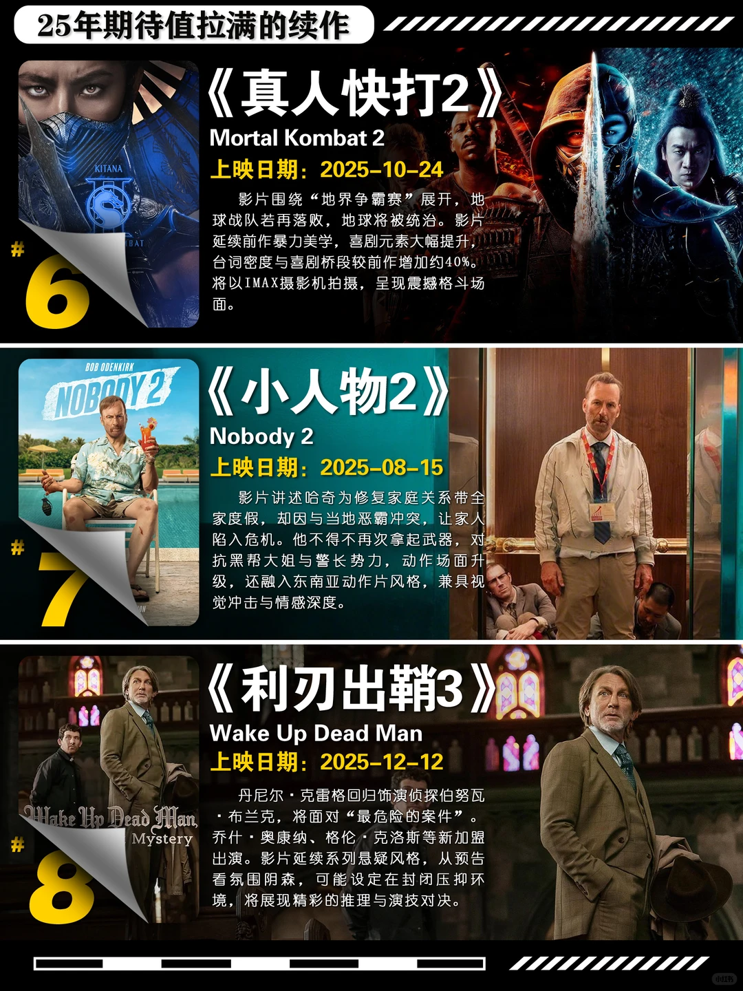 2025年最值得期待的十部电影续作，未上映已引爆影迷期待阈值