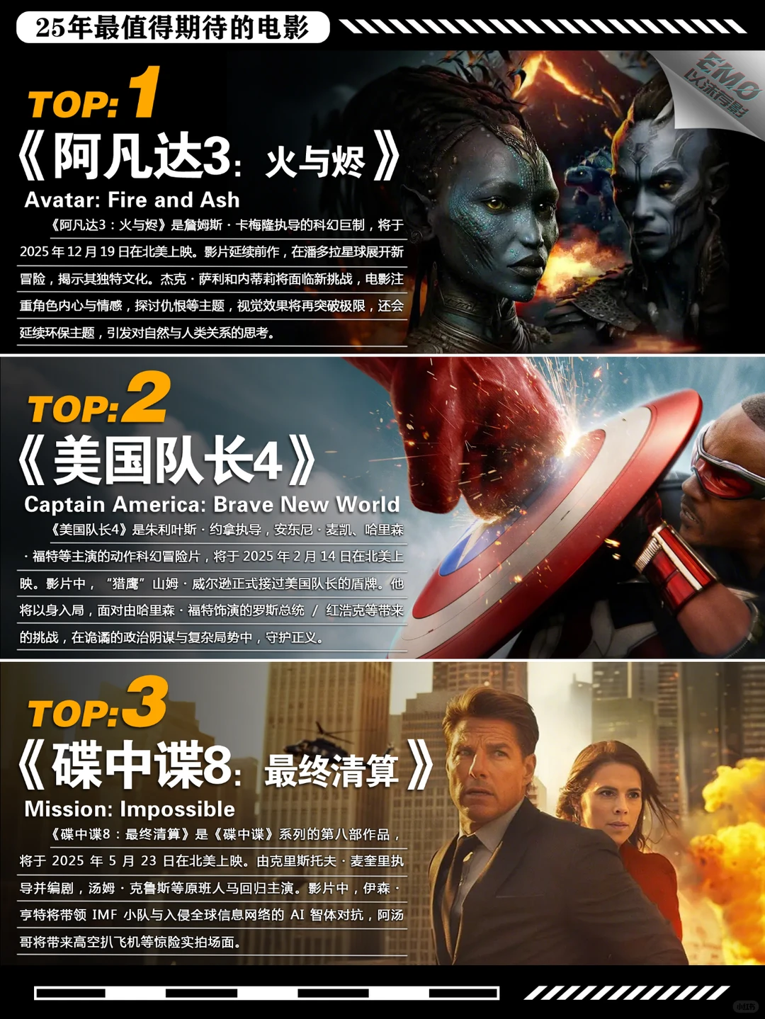 2025年上映电影推荐：阿凡达3、疯狂动物城2等必看大片 - ACGFav