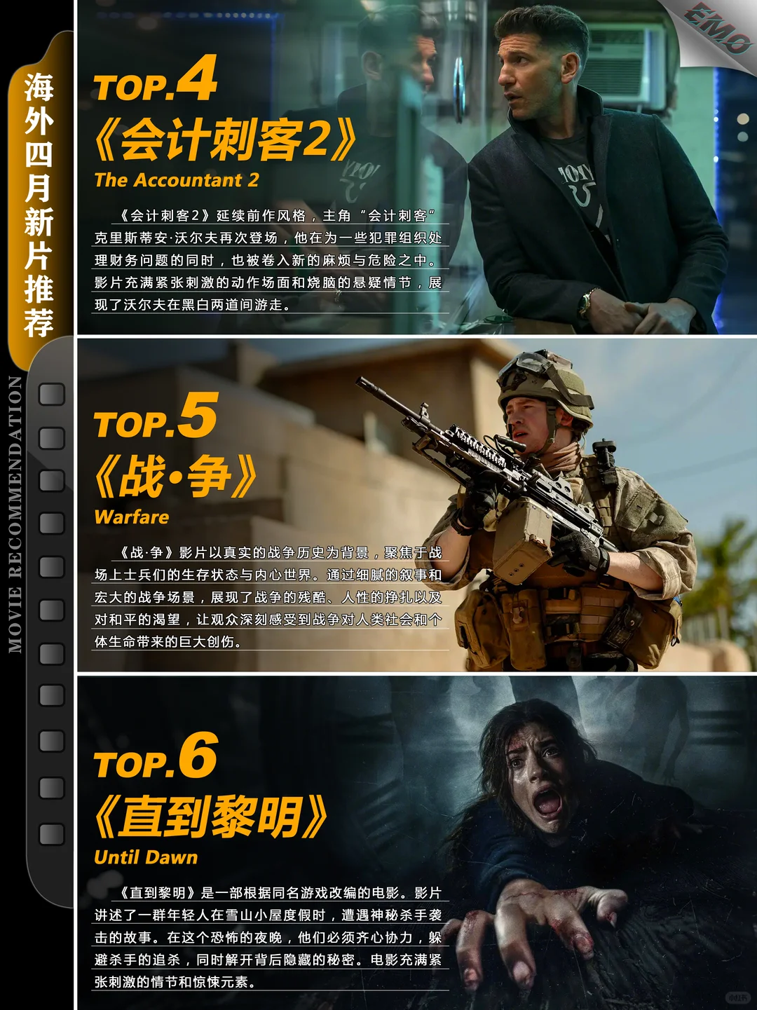 2025年4月新片推荐：《毒劫》《神圣之夜》《会计刺客2》等七部电影 - ACGFav
