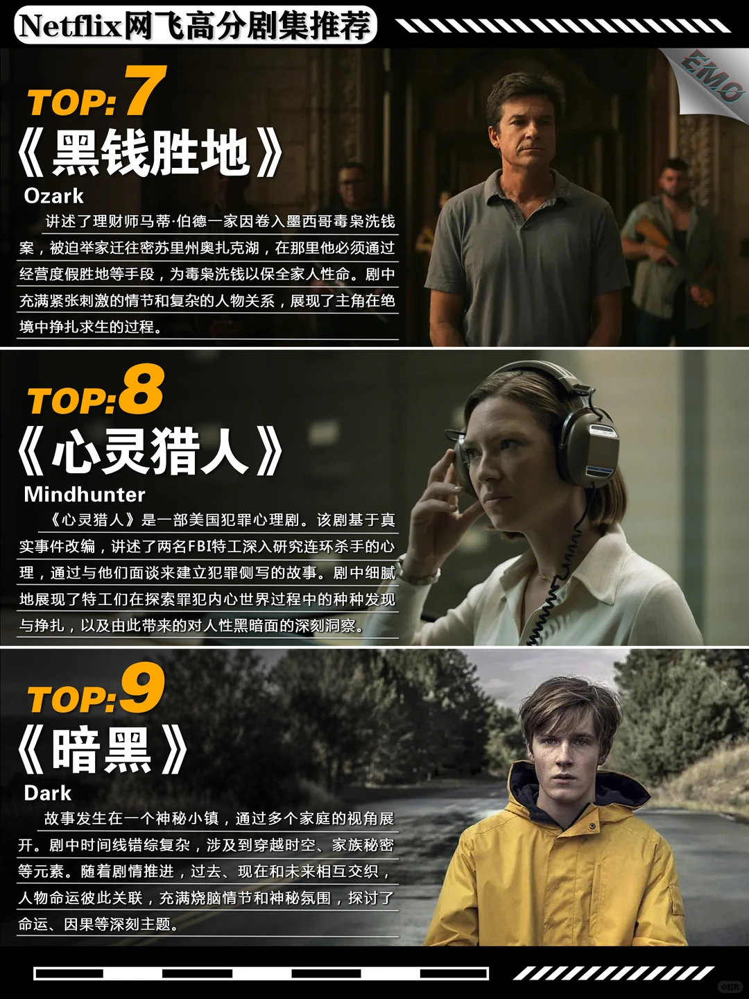 Netflix网飞高分剧集推荐