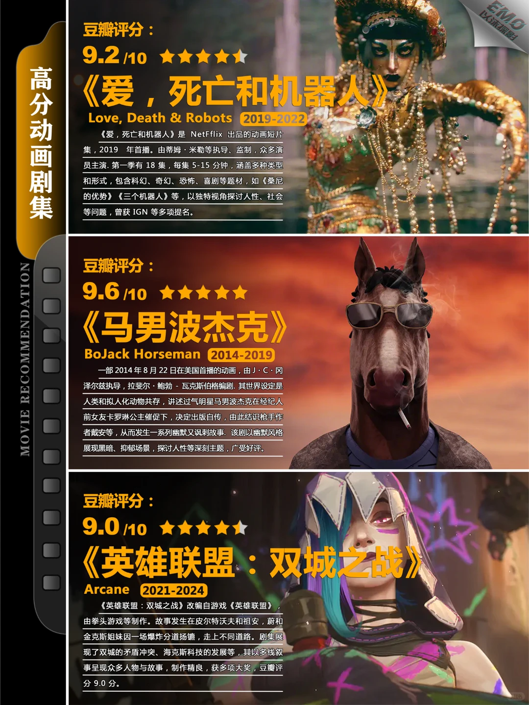 Netflix高分动画剧集推荐 | 豆瓣评分8.3+精选片单