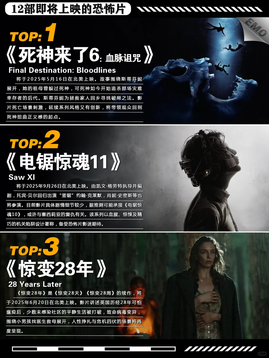 2025年最值得期待的12部恐怖片推荐 - ACGFav