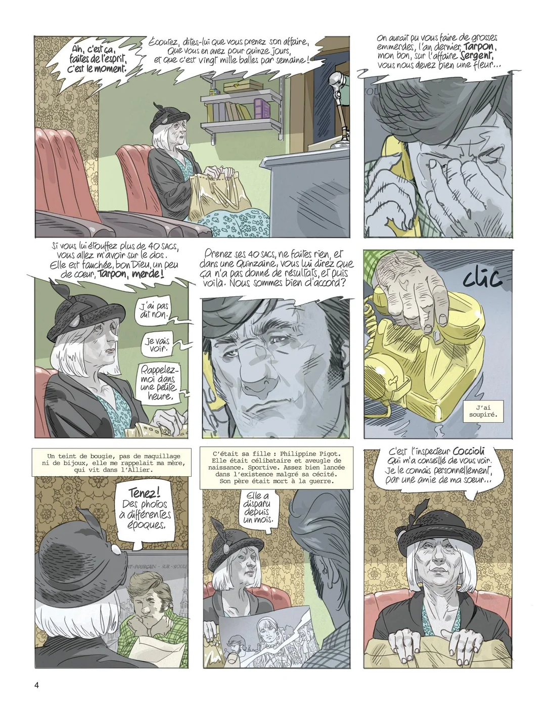 法国悬疑惊悚漫画《白骨森森》推荐：侦探欧仁·塔尔蓬的黑暗调查 - ACGFav