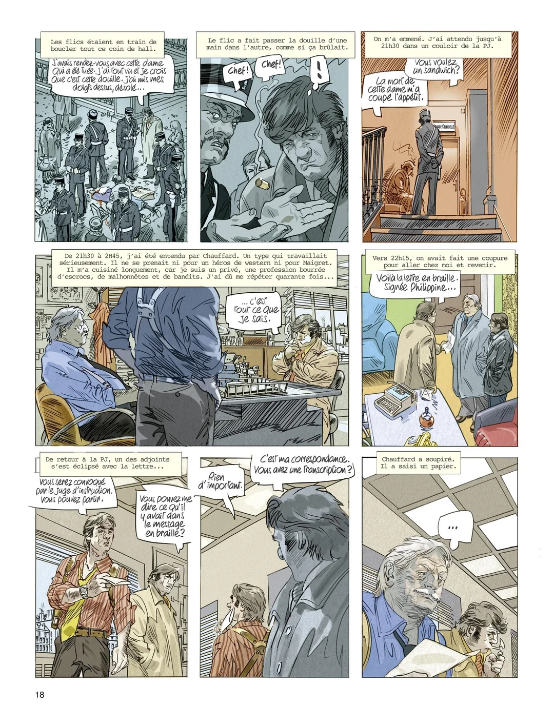 法国悬疑惊悚漫画《白骨森森》推荐：侦探欧仁·塔尔蓬的黑暗调查 - ACGFav